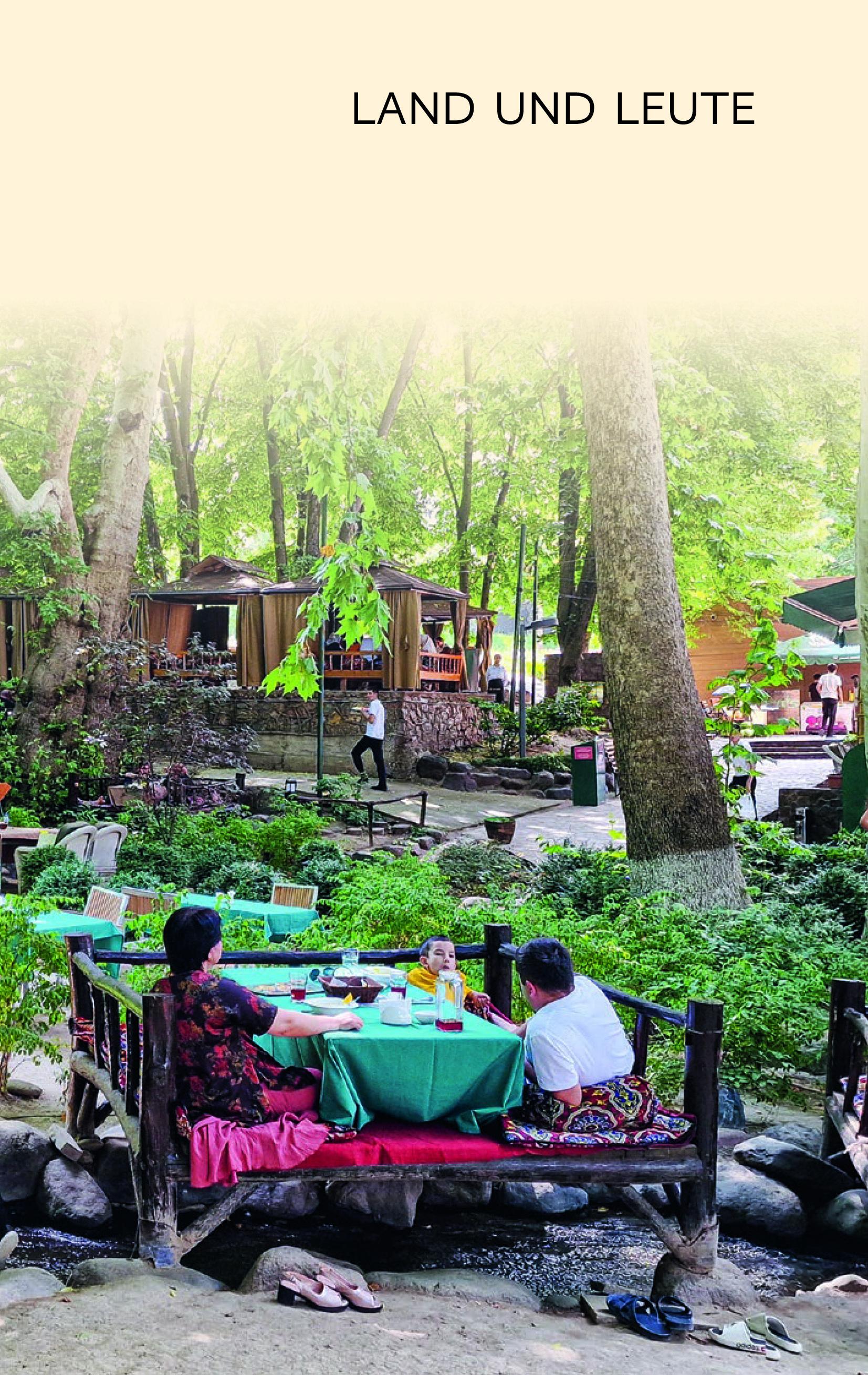 Beispielinhalt (Bild) TRESCHER Reiseführer Usbekistan