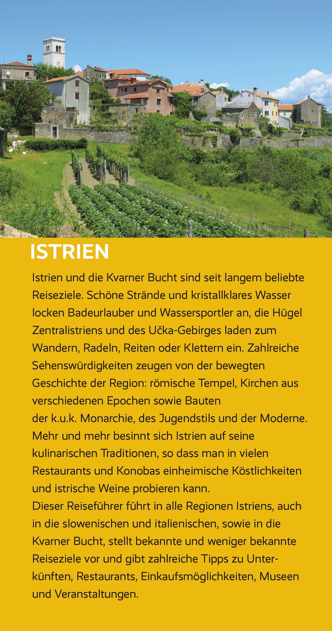 Beispielinhalt (Bild) TRESCHER Reiseführer Istrien und Kvarner Bucht