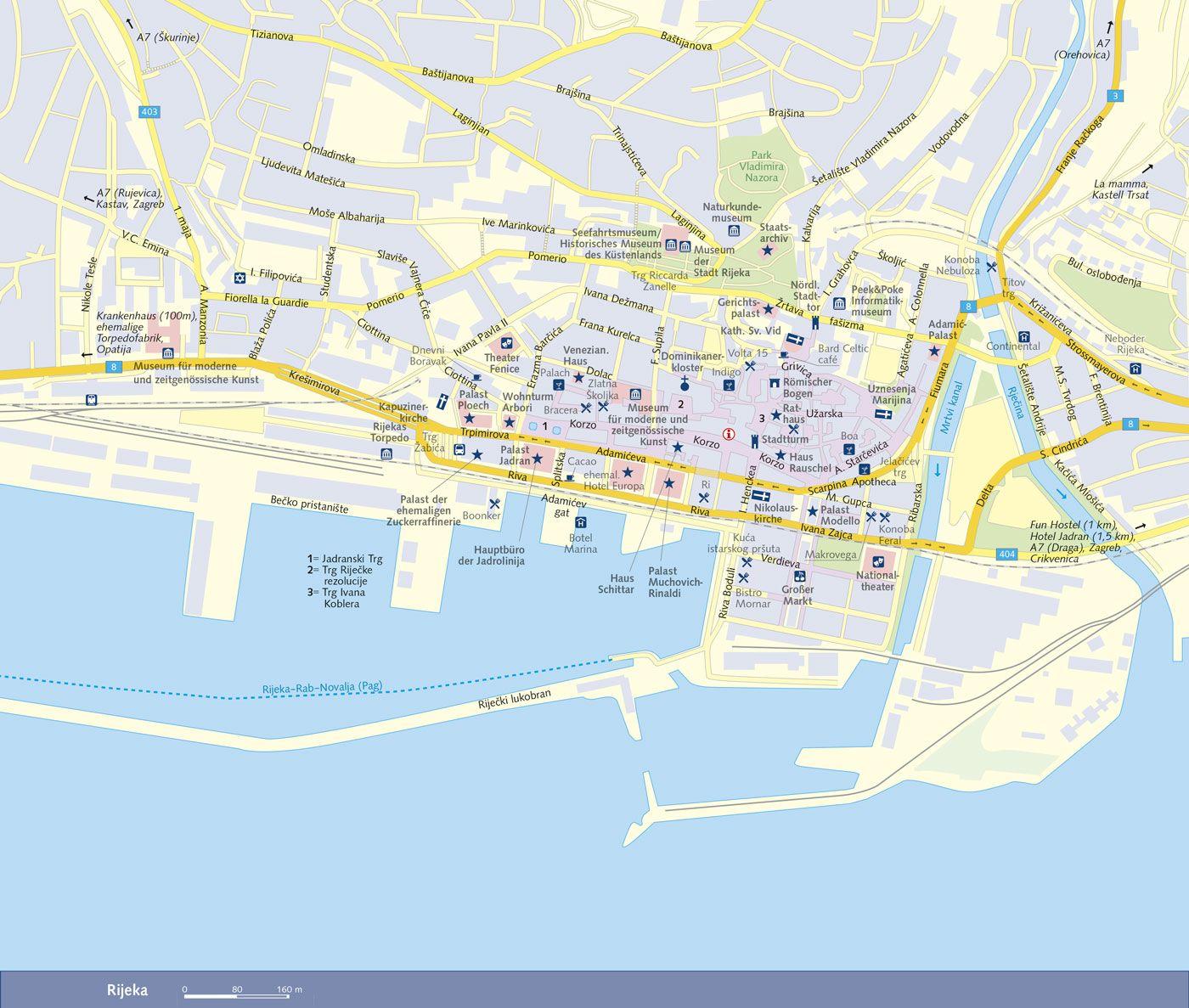 Beispielinhalt (Bild) TRESCHER Reiseführer Istrien und Kvarner Bucht