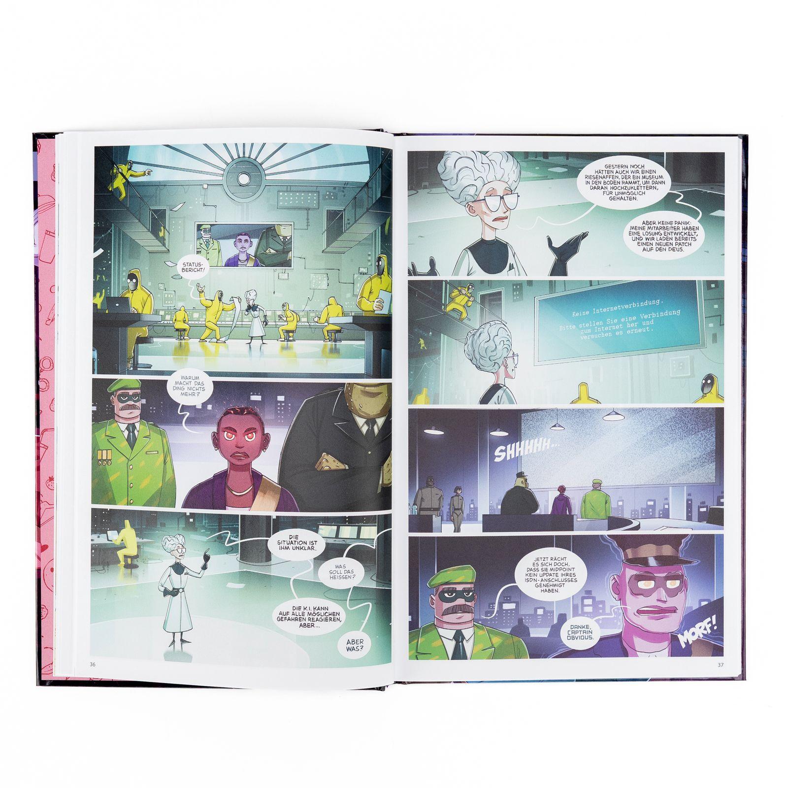 Beispielinhalt (Bild) Normal und die Ticking Clock