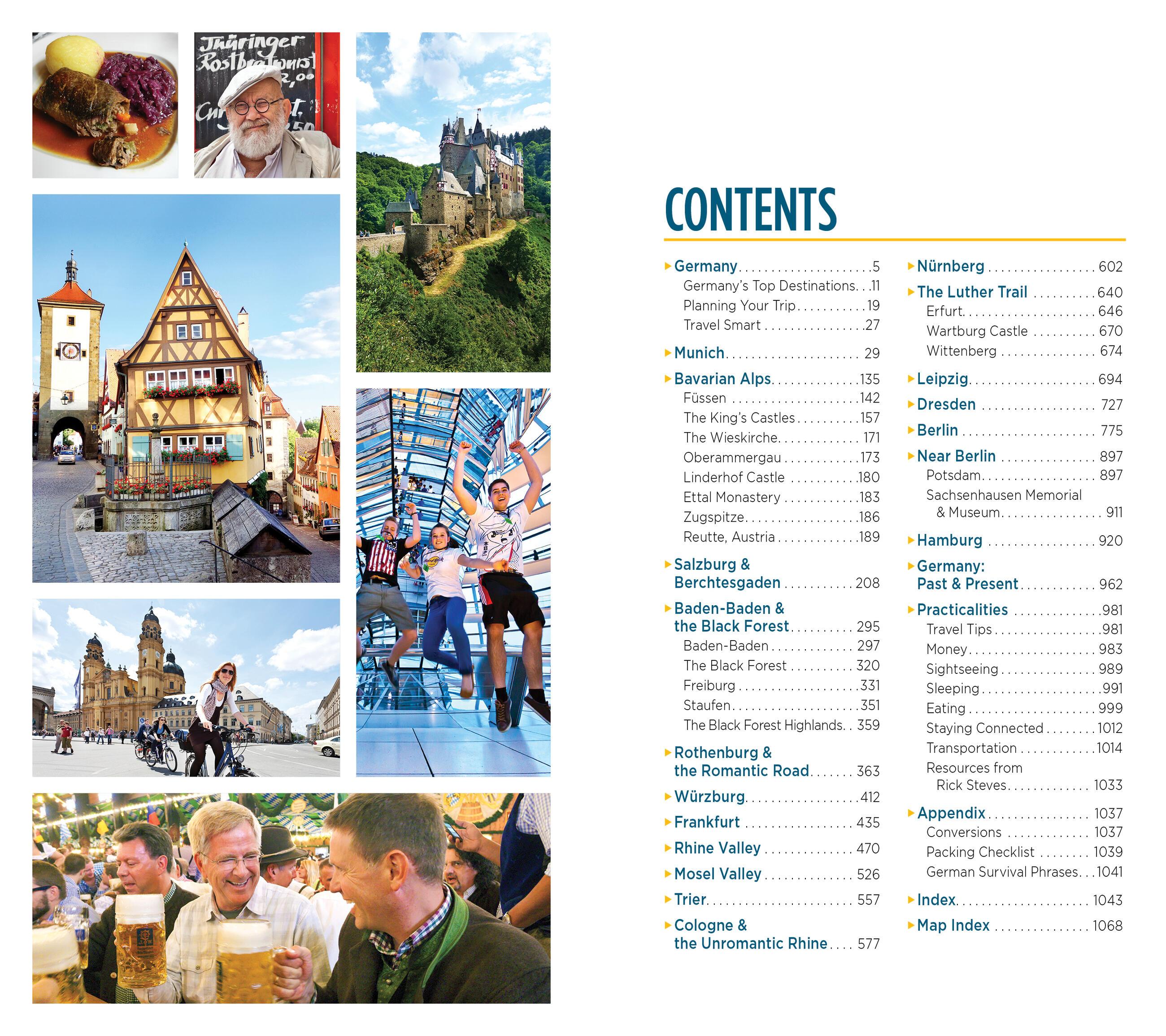 Beispielinhalt (Bild) Rick Steves Germany