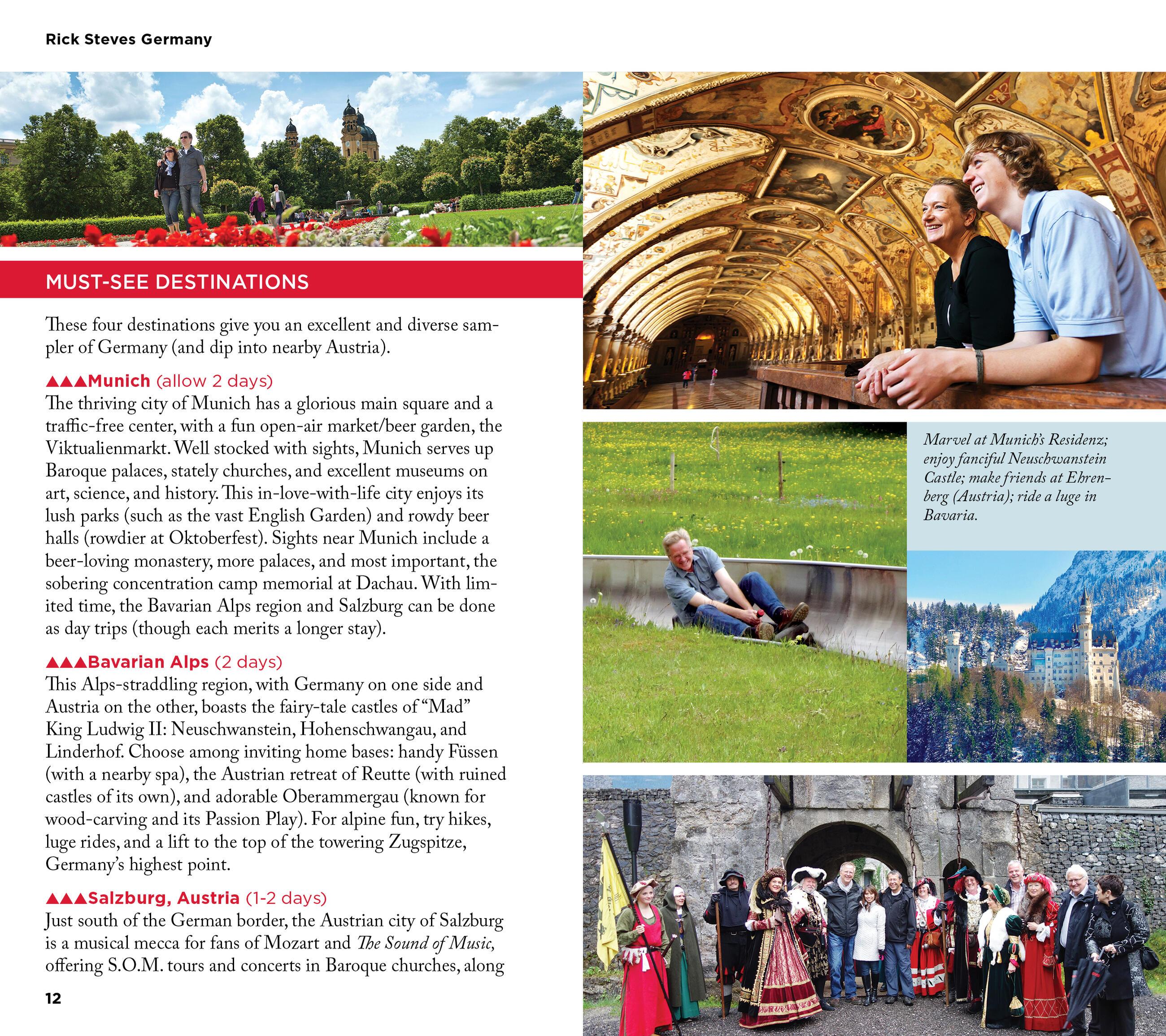 Beispielinhalt (Bild) Rick Steves Germany