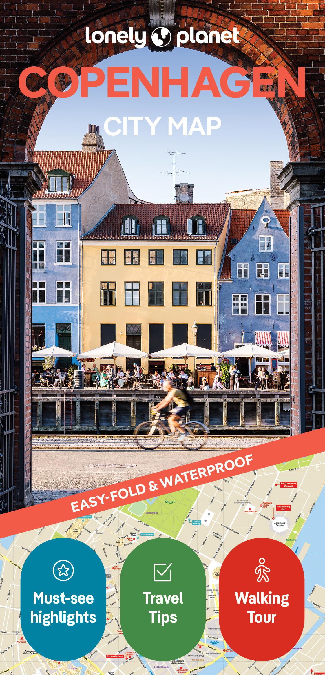 Vorderes Coverbild Lonely Planet Copenhagen City Map
