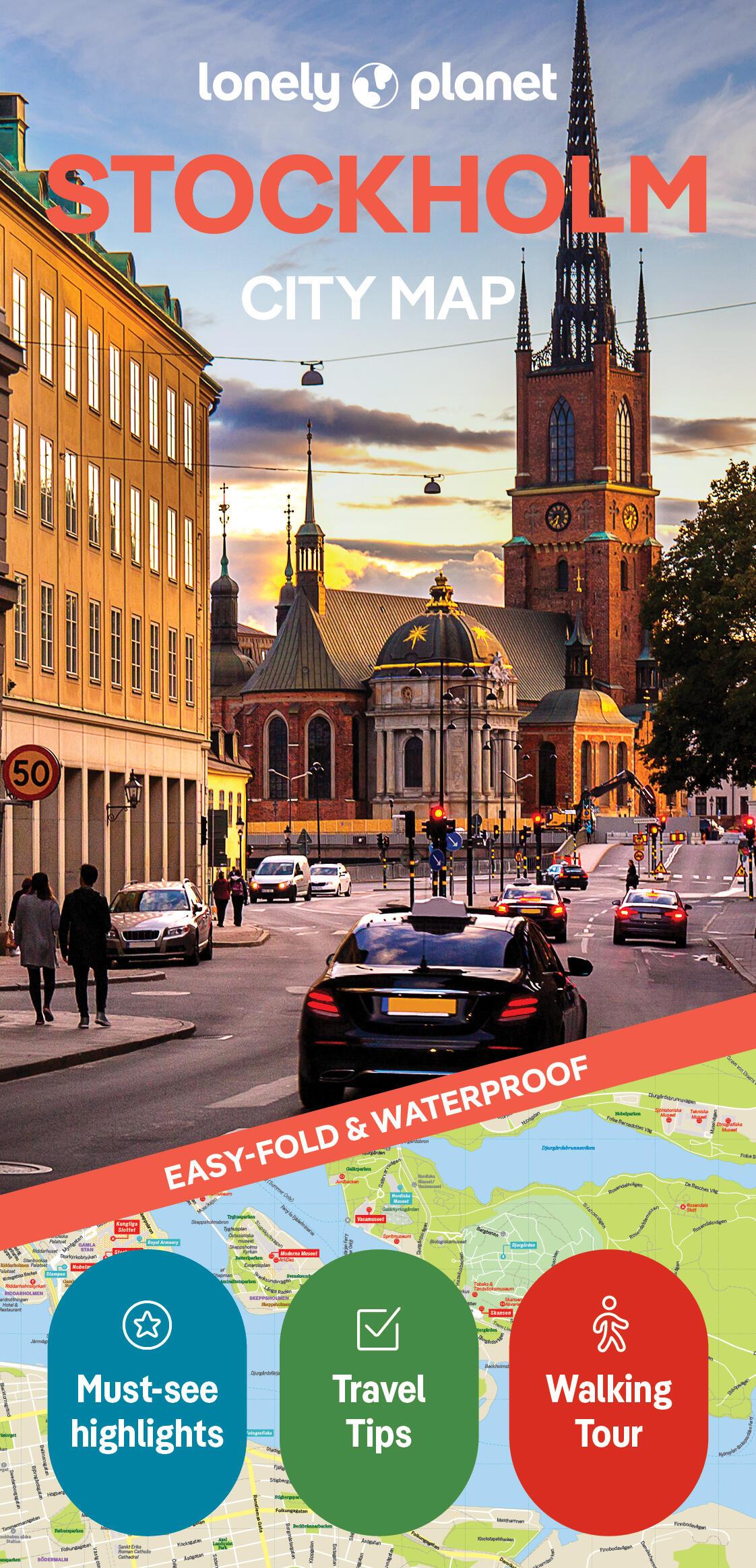 Vorderes Coverbild Lonely Planet Stockholm City Map
