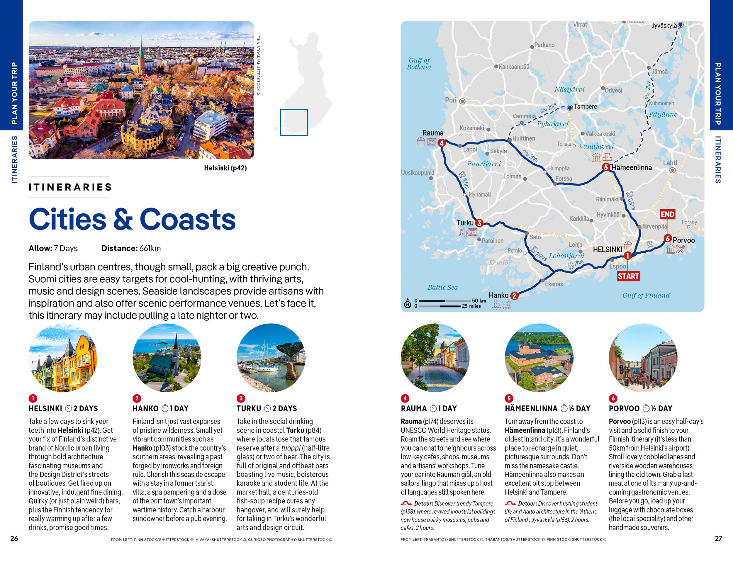 Beispielinhalt (Bild) Lonely Planet Finland