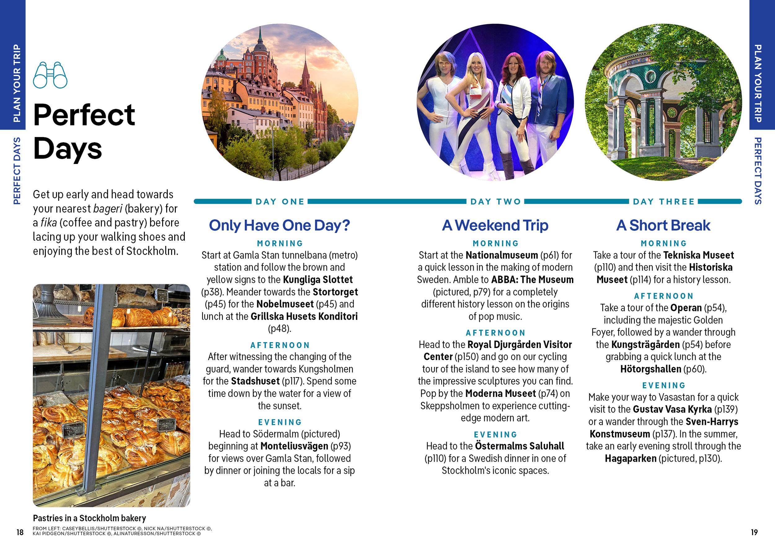 Beispielinhalt (Bild) Lonely Planet Pocket Stockholm