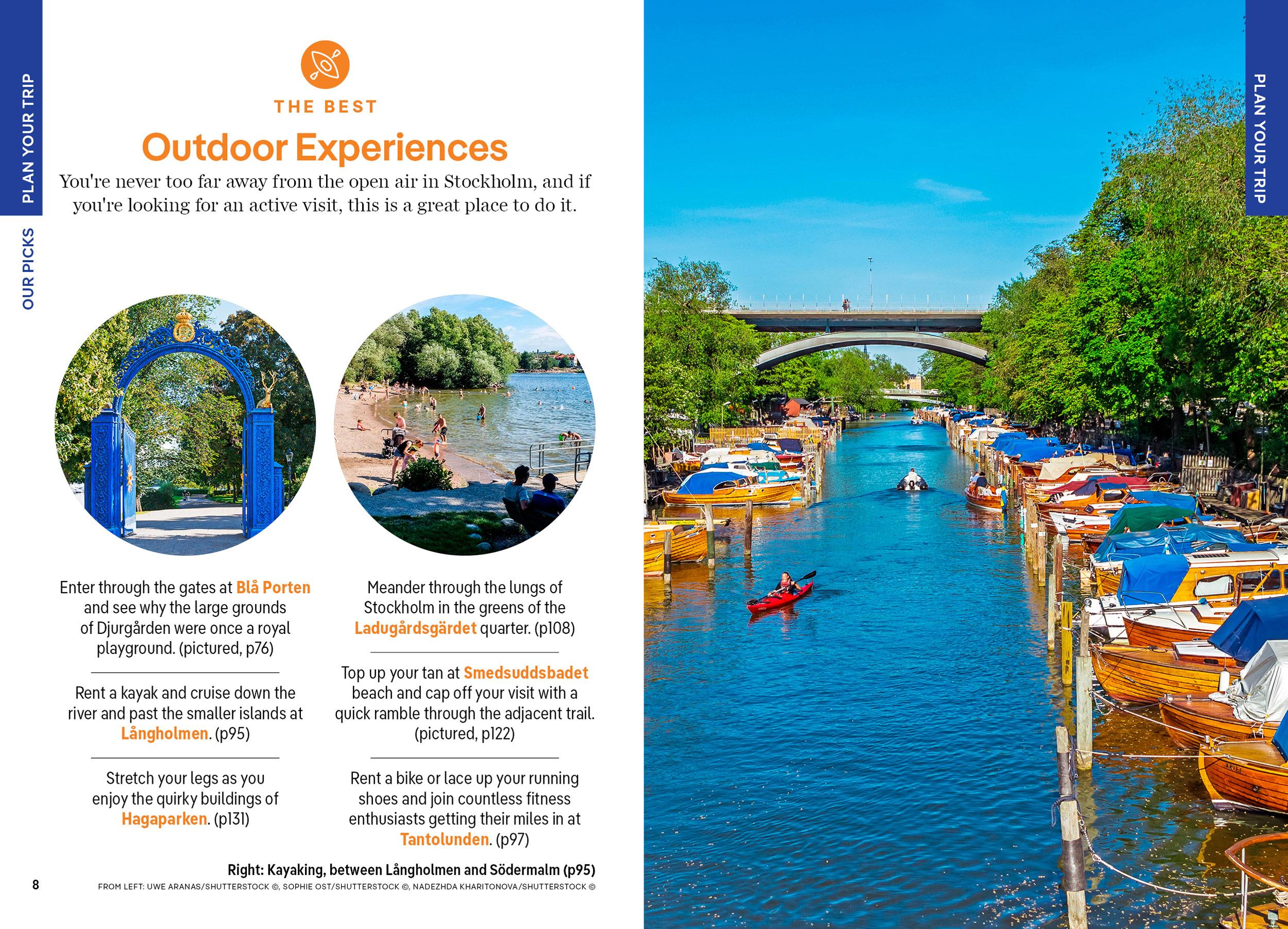Beispielinhalt (Bild) Lonely Planet Pocket Stockholm