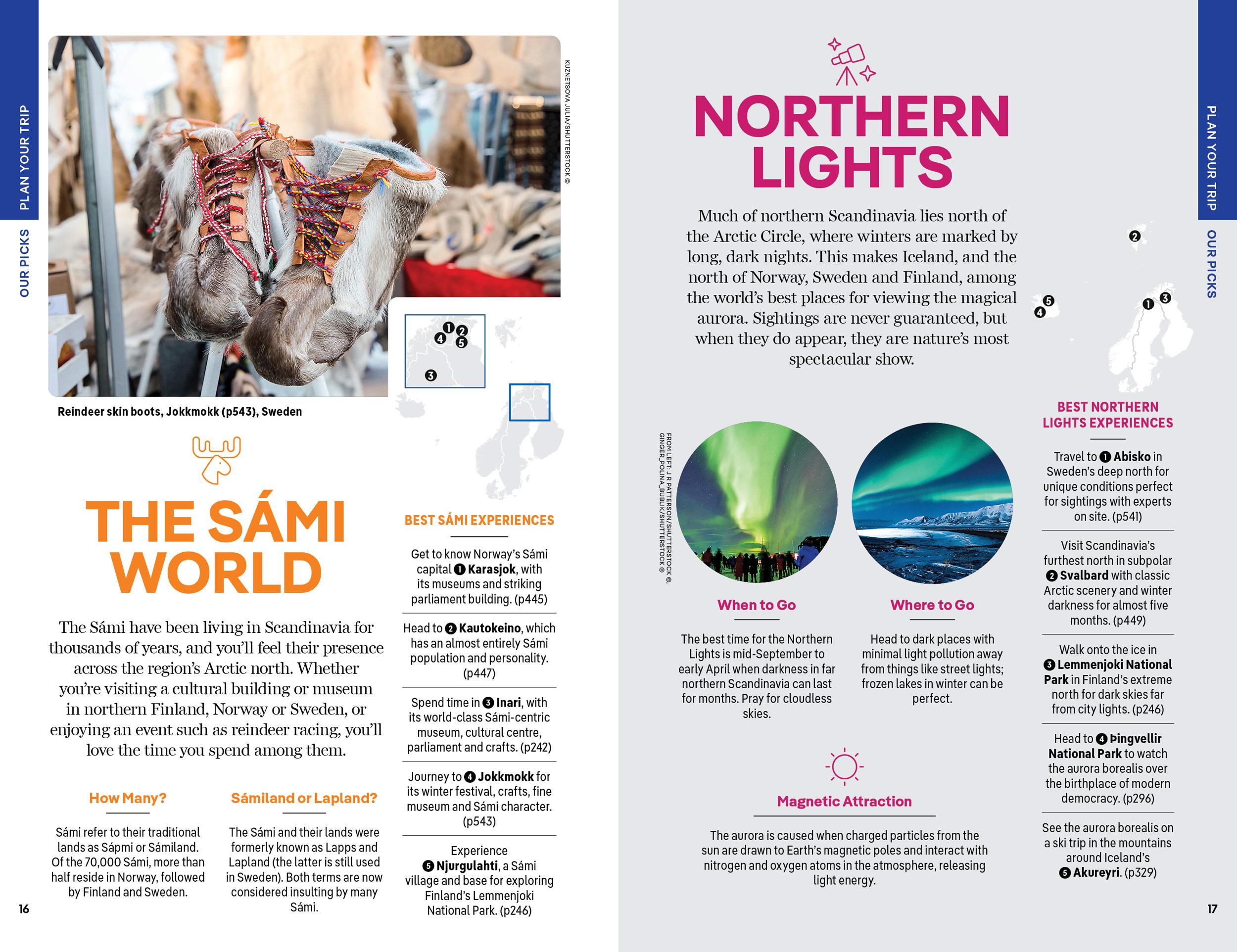 Beispielinhalt (Bild) Lonely Planet Scandinavia