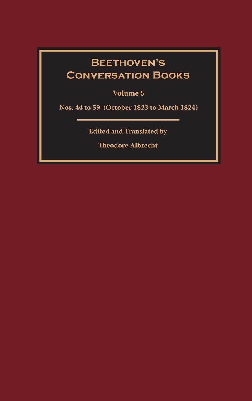 Vorderes Coverbild Beethoven's Conversation Books Volume 5