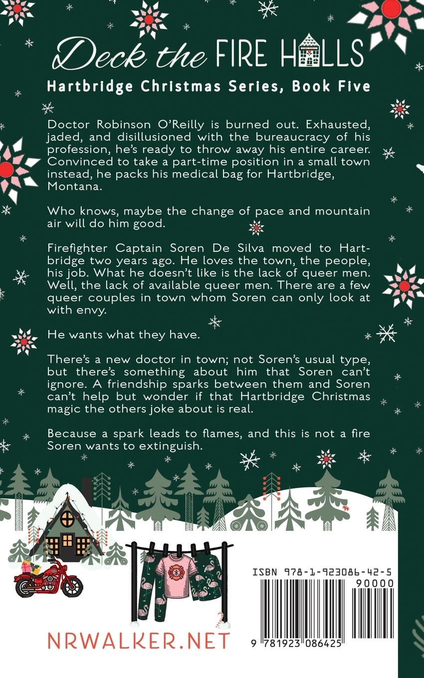 Rückseitencover Deck the Fire Halls - Illustrated Cover Edition