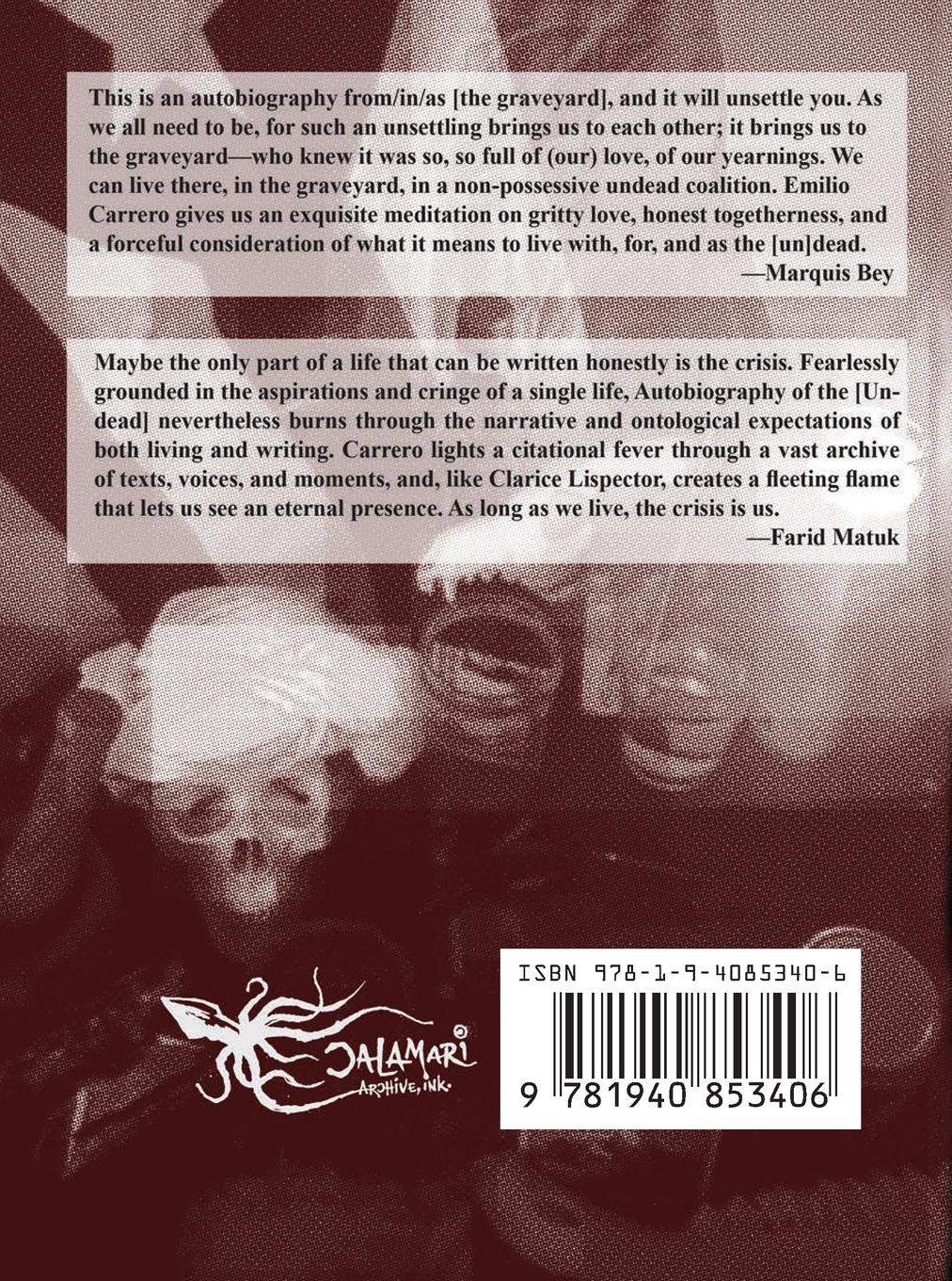 Rückseitencover Autobiography of the [Undead]