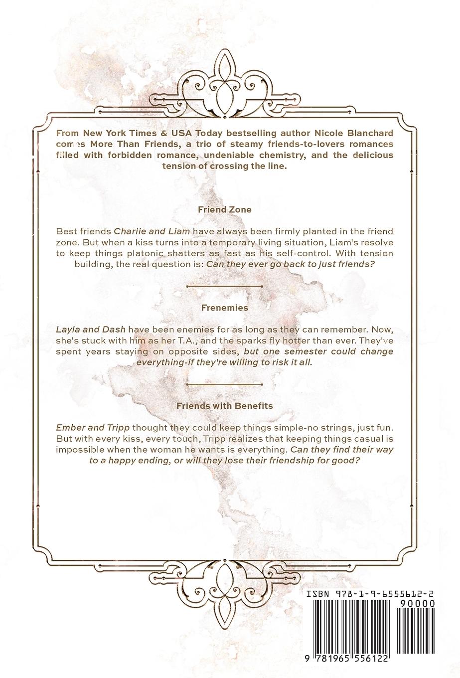 Rückseitencover More Than Friends