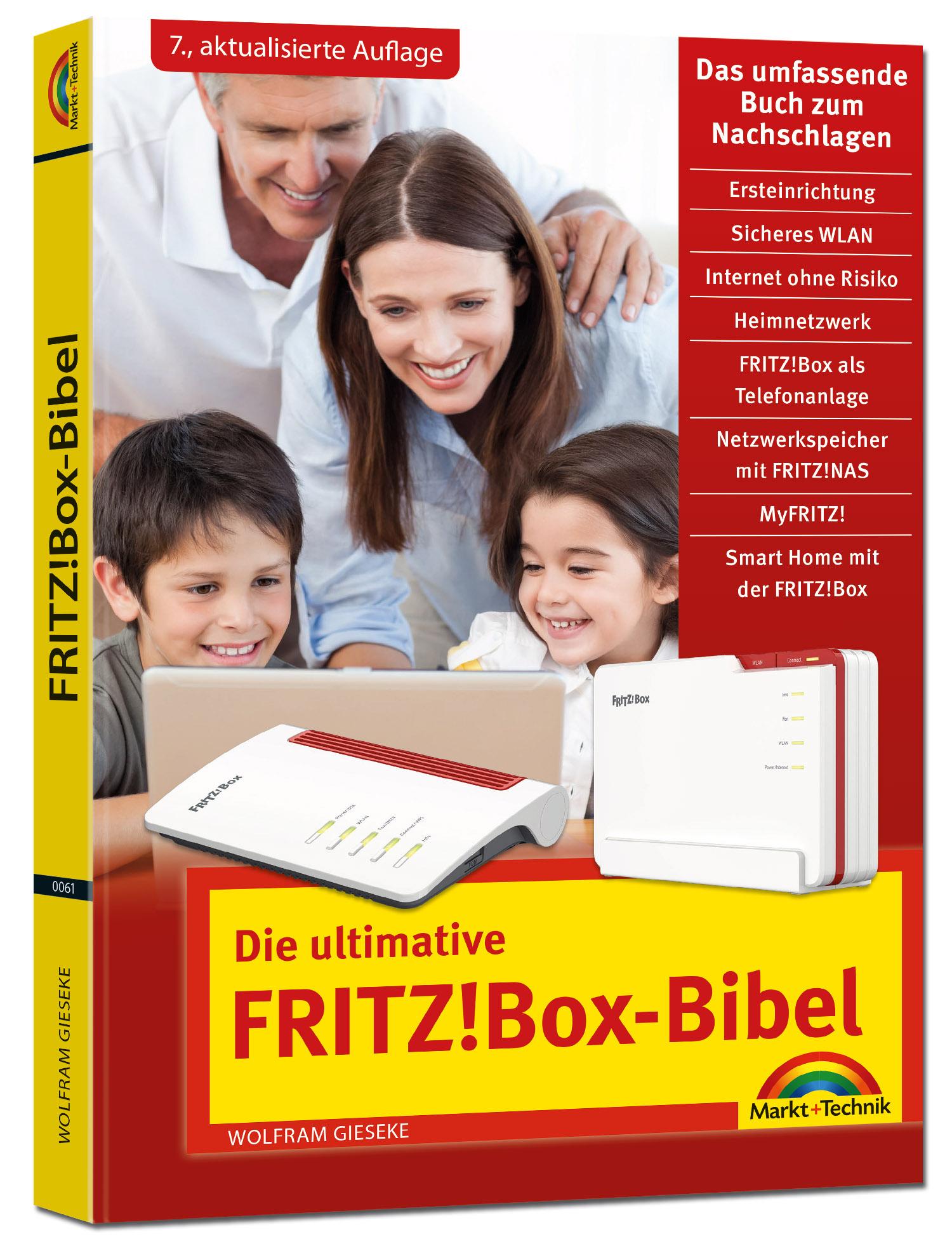 Vorderes Coverbild Die ultimative FRITZ!Box-Bibel - Das Praxisbuch