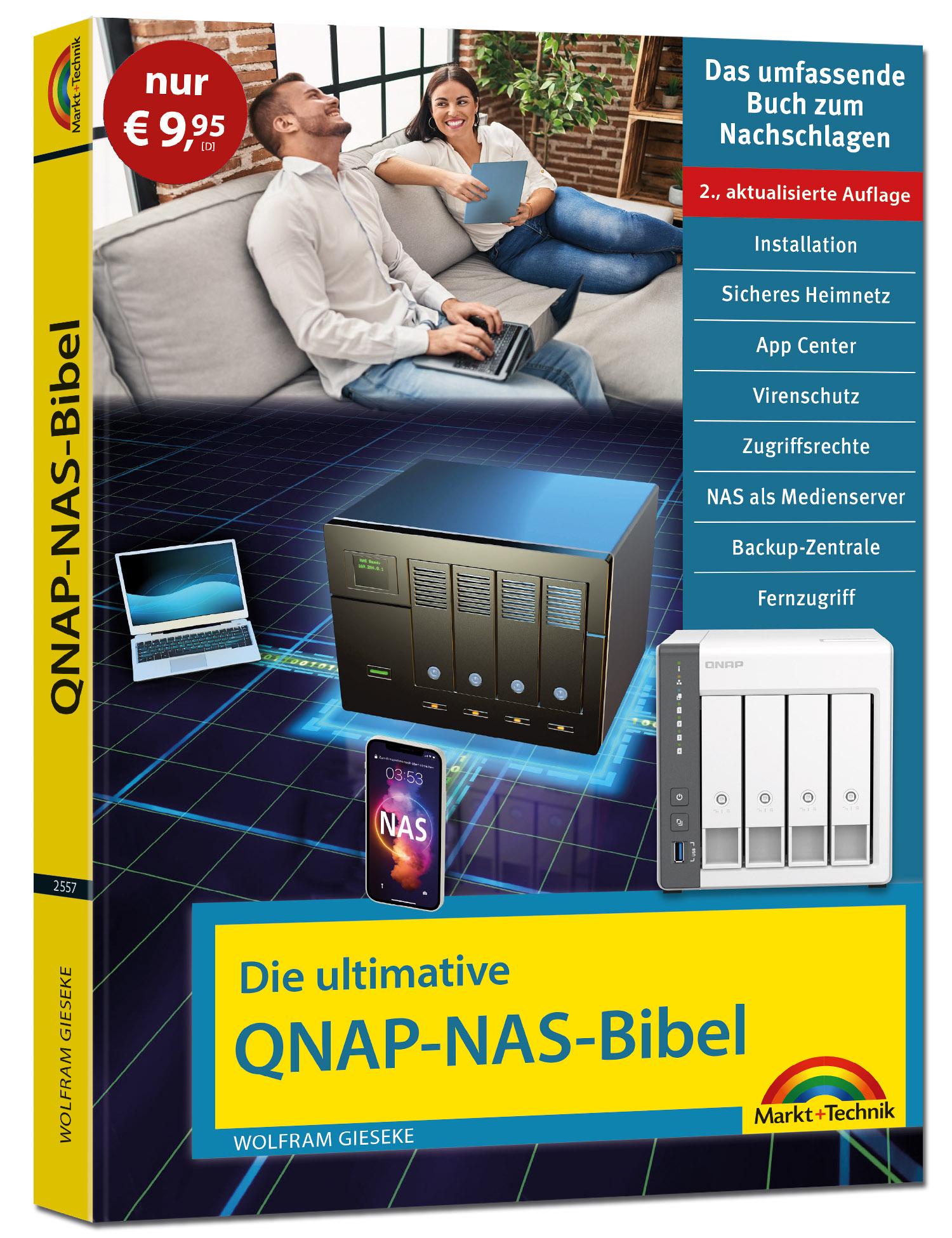 Vorderes Coverbild Die ultimative QNAP NAS Bibel - Sonderauflage