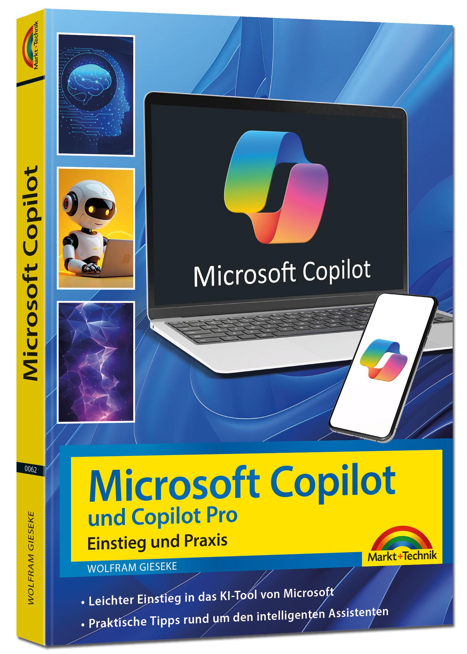 Vorderes Coverbild Microsoft Copilot und Copilot Pro - Einstieg und Praxis