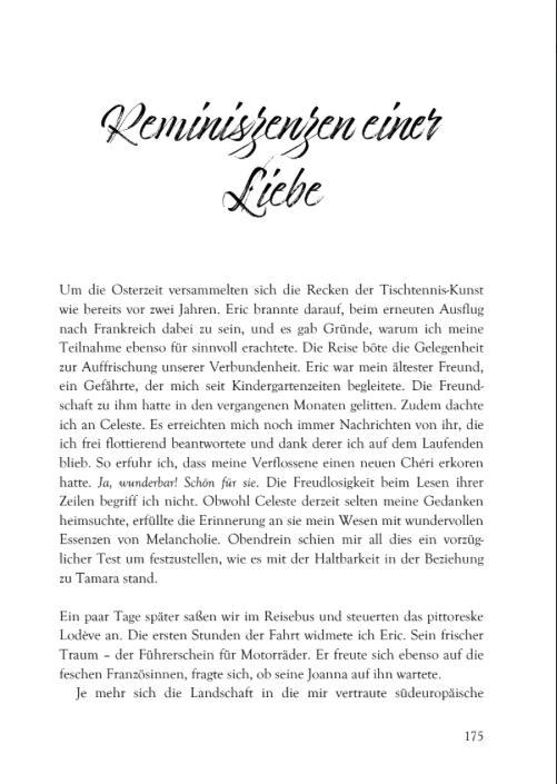 Beispielinhalt (Bild) Die Chroniken eines Liebestollen