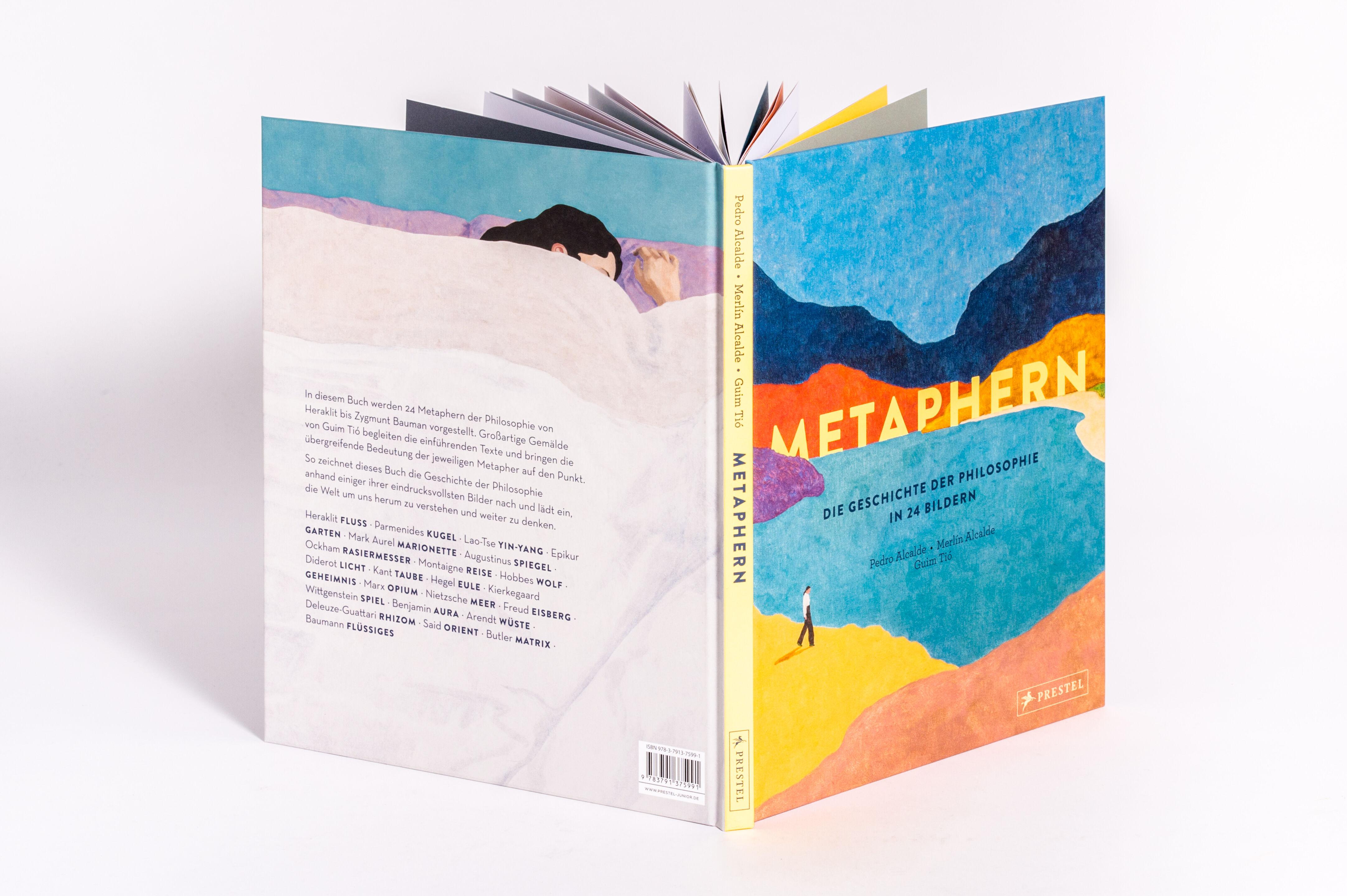 Beispielinhalt (Bild) Metaphern. Die Geschichte der Philosophie in 24 Bildern