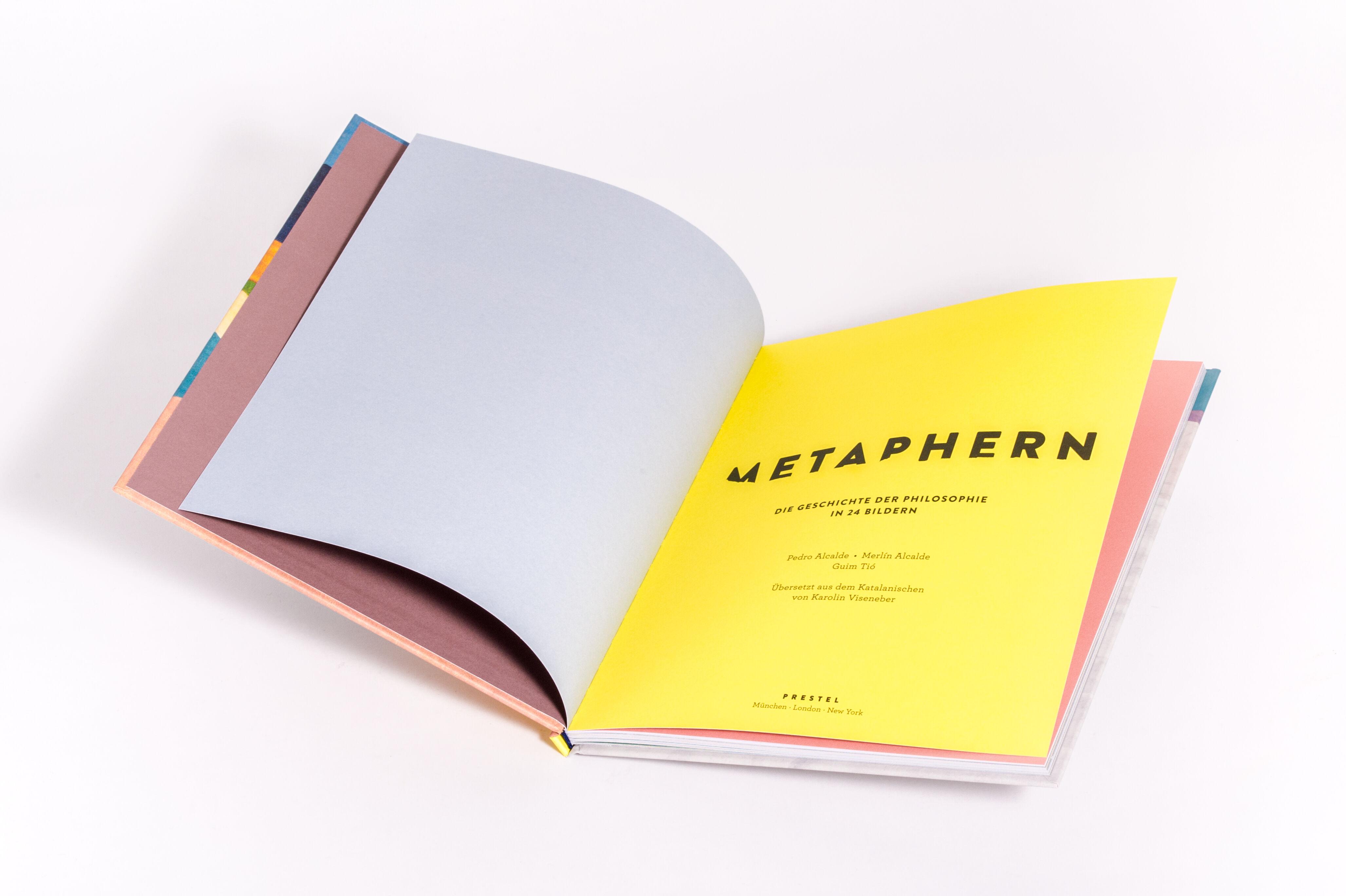 Beispielinhalt (Bild) Metaphern. Die Geschichte der Philosophie in 24 Bildern