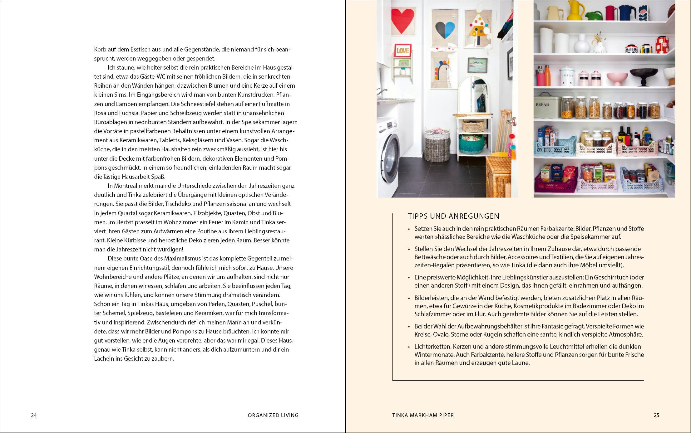Beispielinhalt (Bild) Organized Living