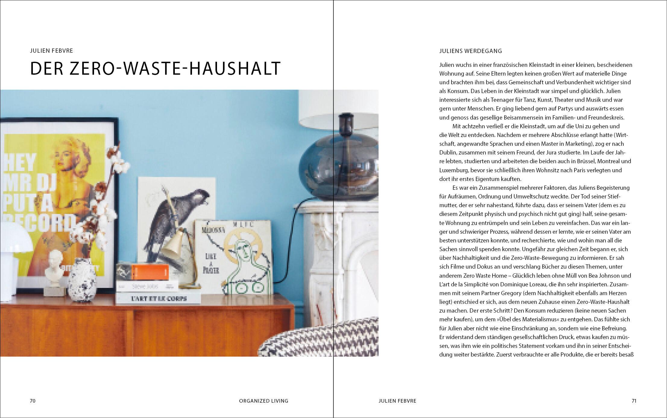 Beispielinhalt (Bild) Organized Living