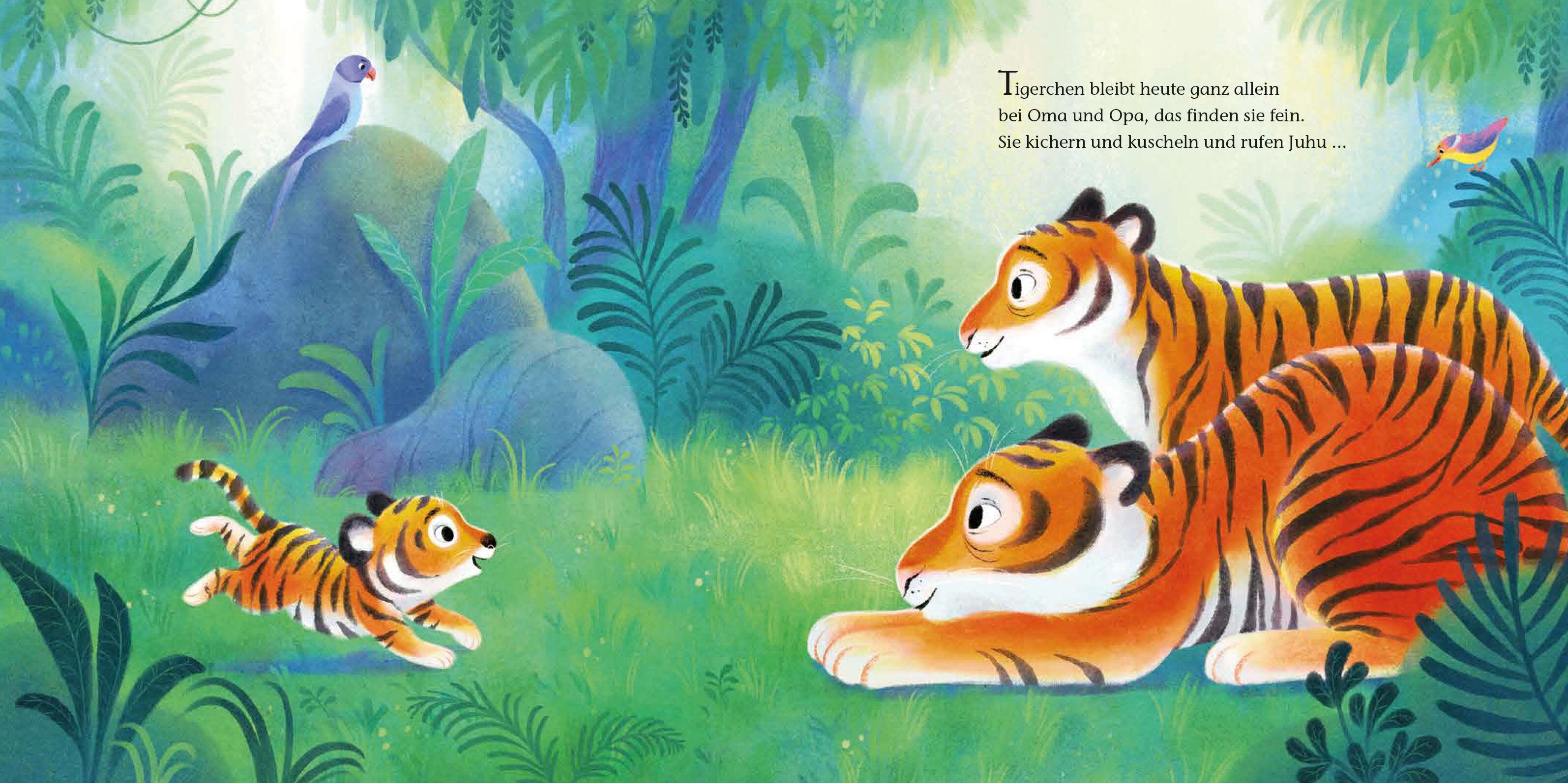 Beispielinhalt (Bild) Schlaf gut, kleiner Tiger