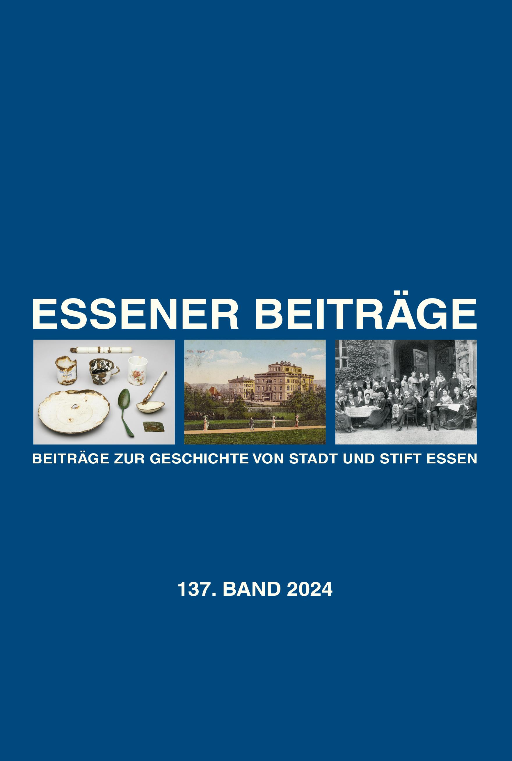 Vorderes Coverbild Essener Beiträge: Beiträge zur Geschichte von Stadt und Stift Essen