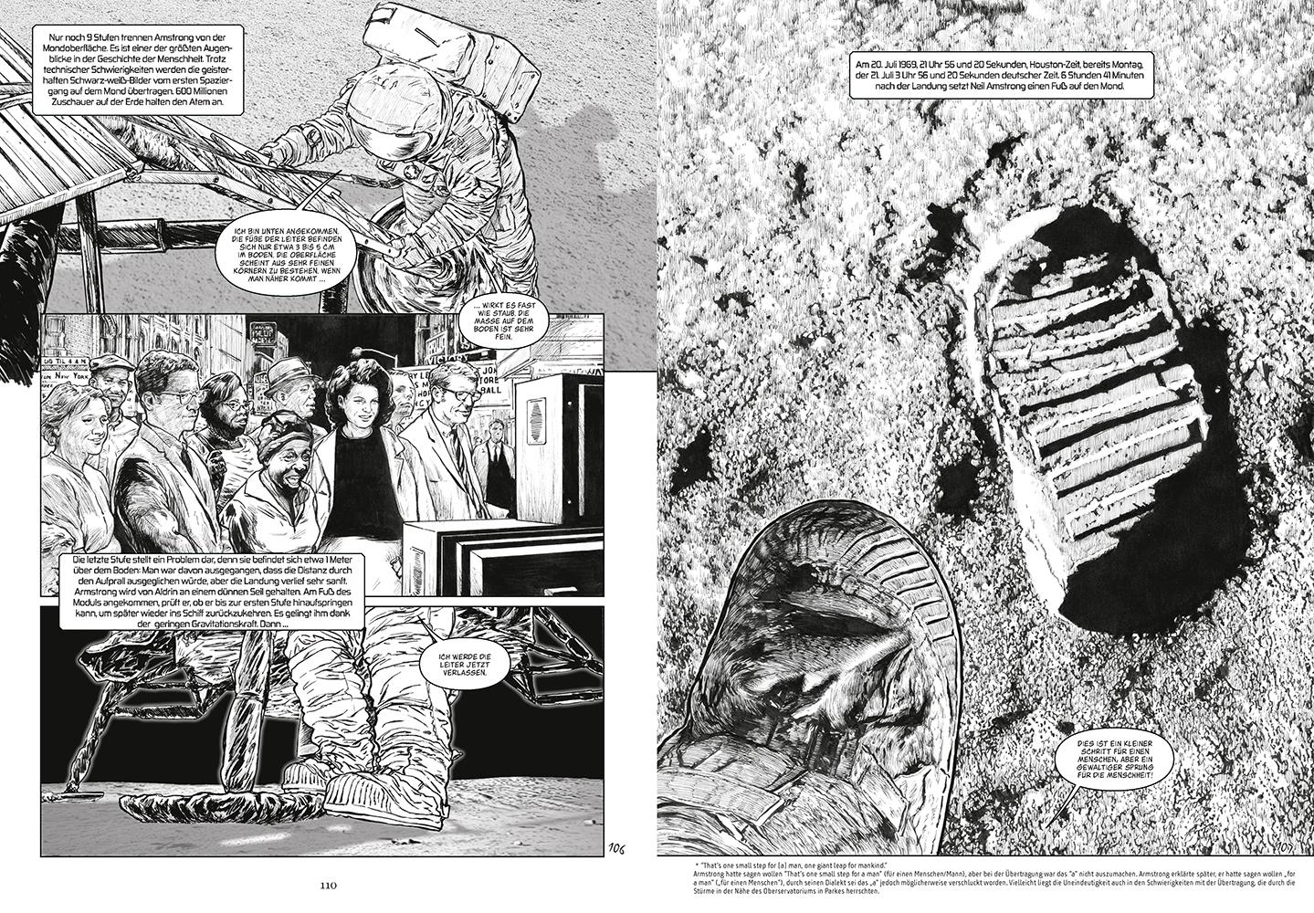 Beispielinhalt (Bild) Aufbruch ins Weltall