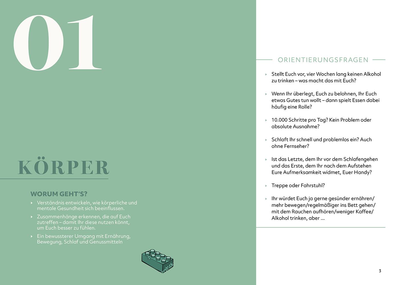 Beispielinhalt (Bild) Dein Mental Health Guide