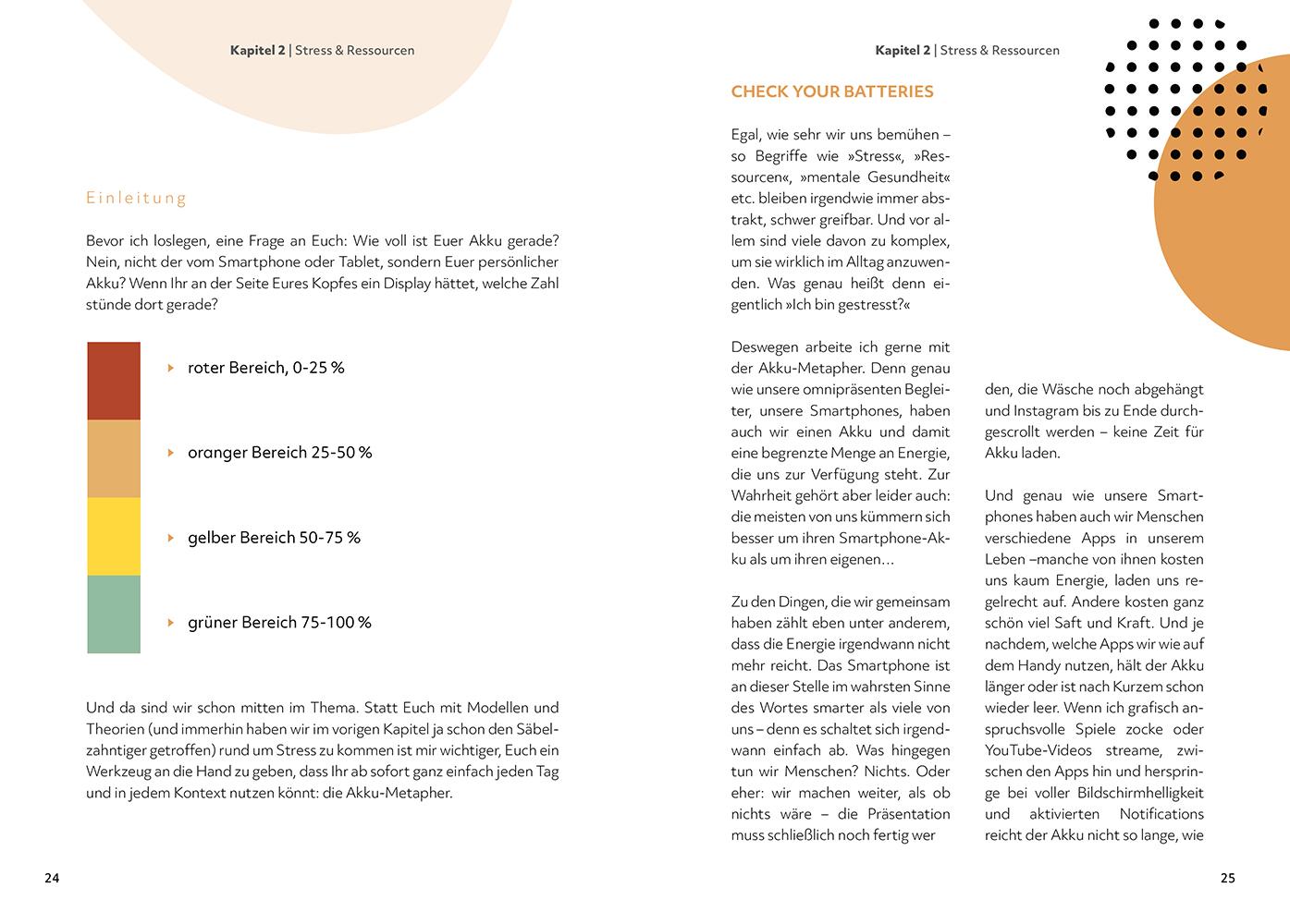 Beispielinhalt (Bild) Dein Mental Health Guide