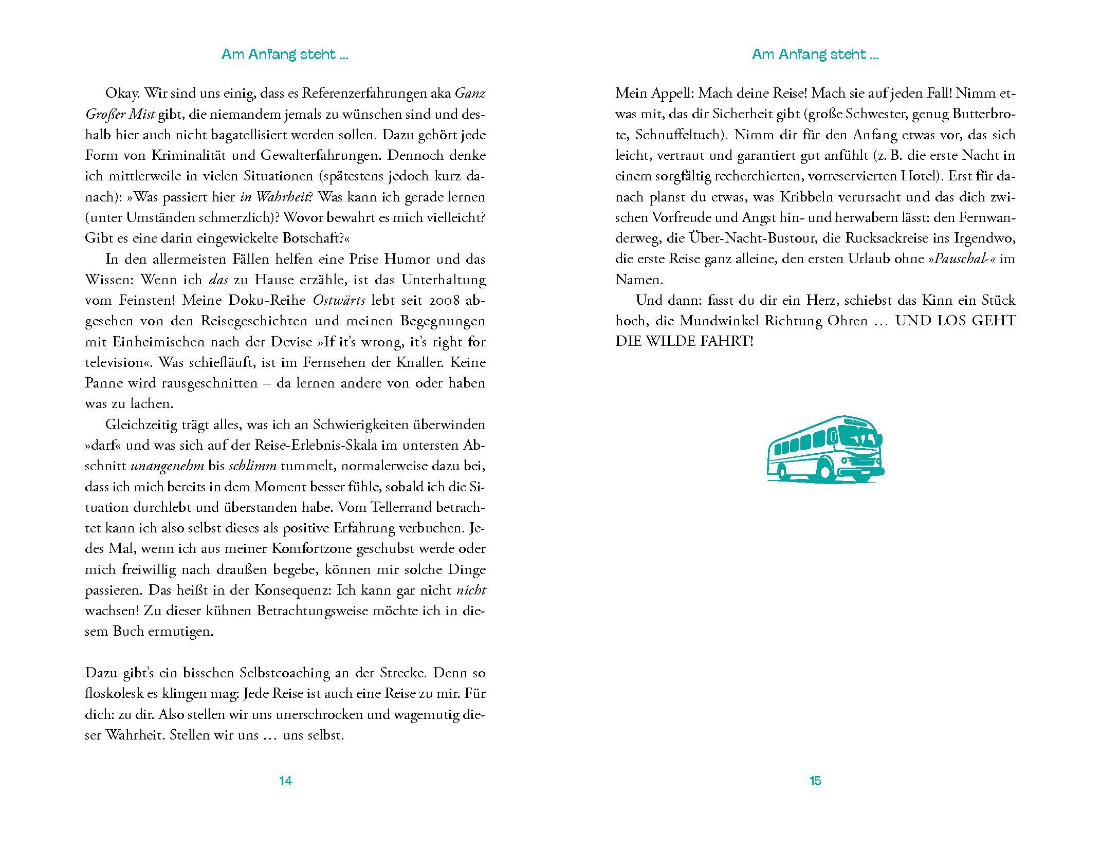 Beispielinhalt (Bild) Reisefieber