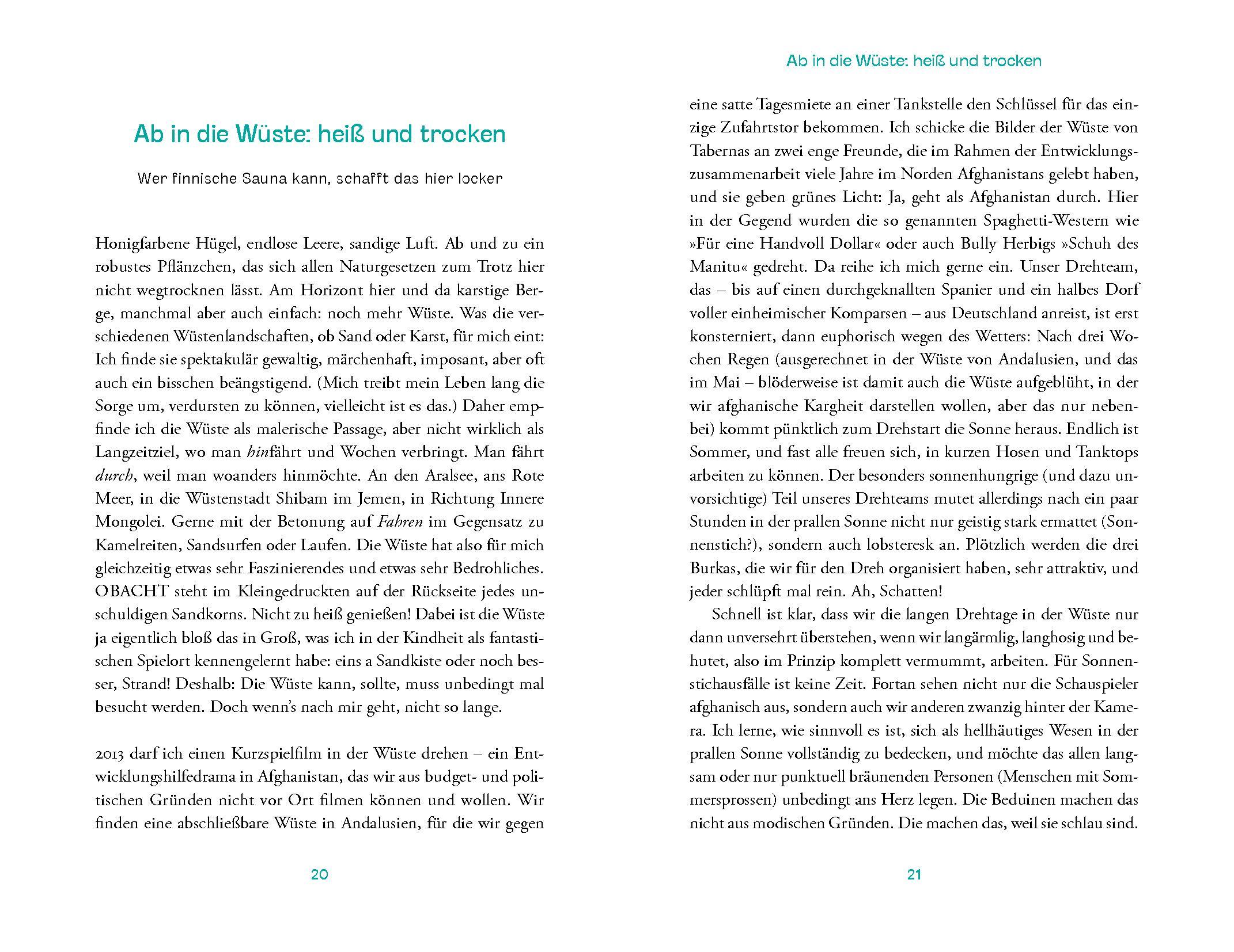 Beispielinhalt (Bild) Reisefieber