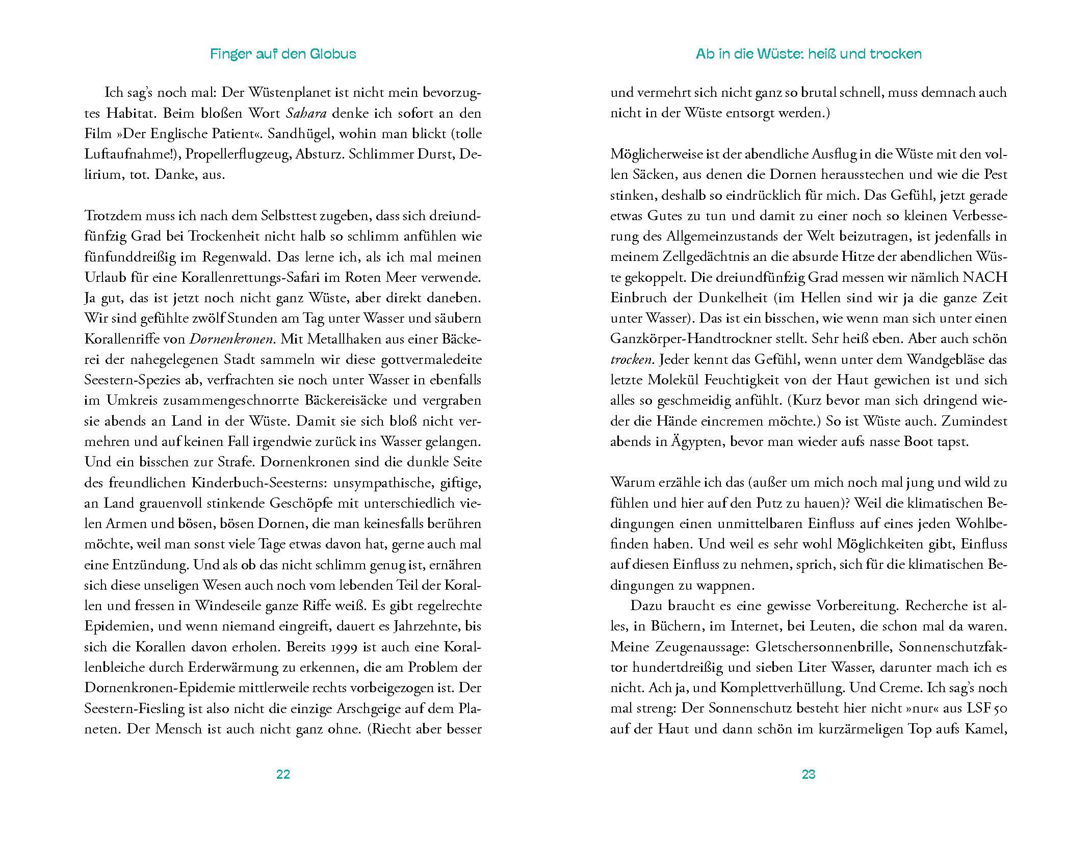 Beispielinhalt (Bild) Reisefieber