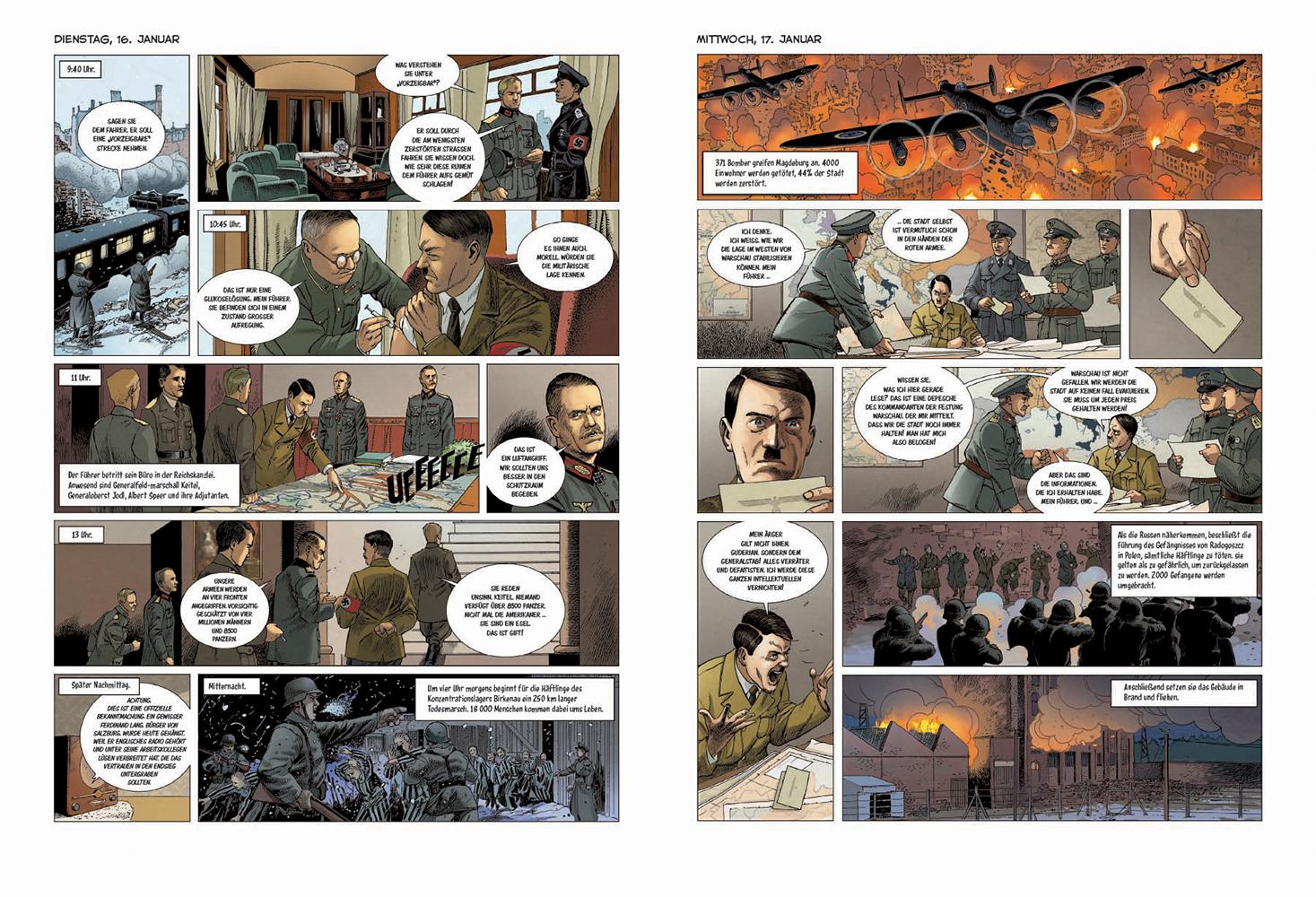 Beispielinhalt (Bild) Die letzten 100 Tage Hitlers