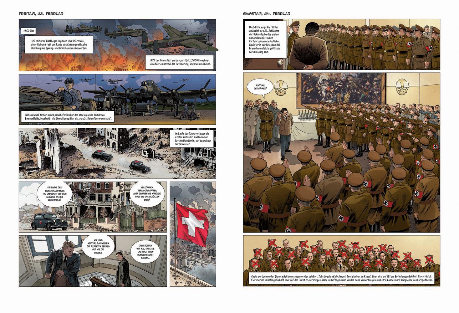 Beispielinhalt (Bild) Die letzten 100 Tage Hitlers