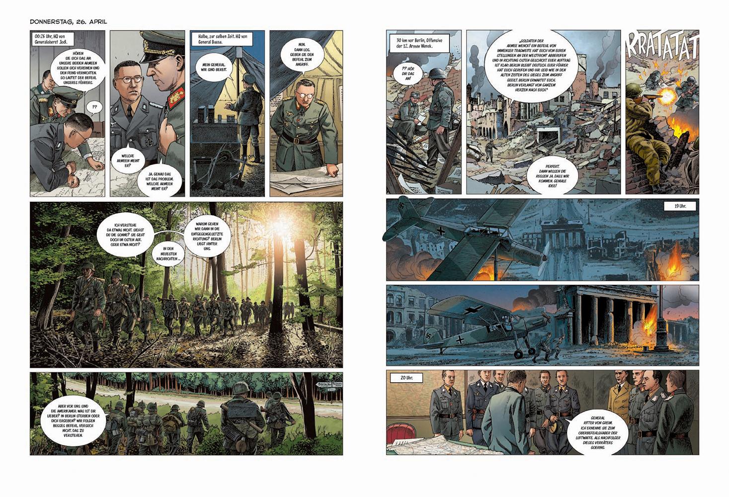Beispielinhalt (Bild) Die letzten 100 Tage Hitlers