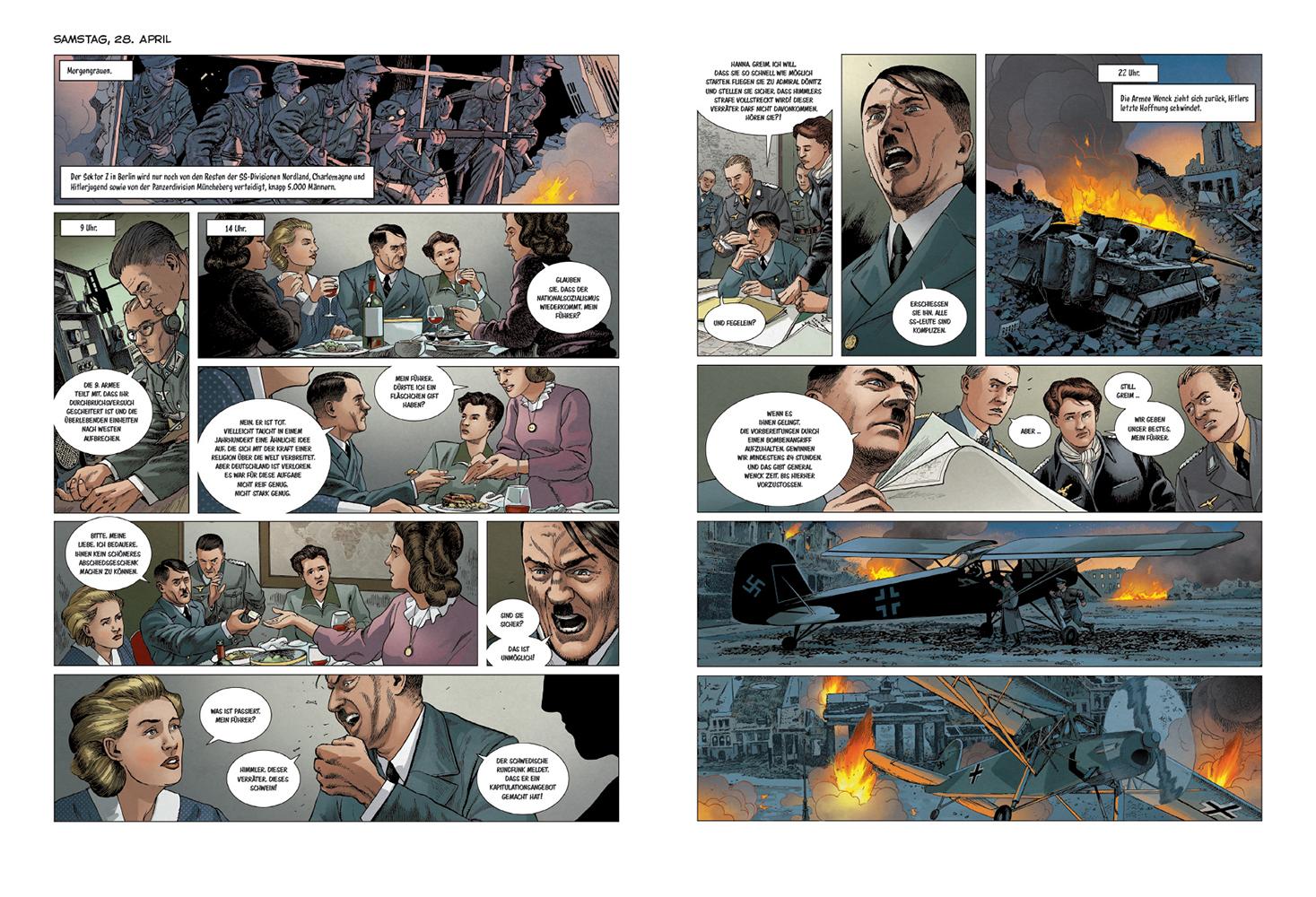 Beispielinhalt (Bild) Die letzten 100 Tage Hitlers