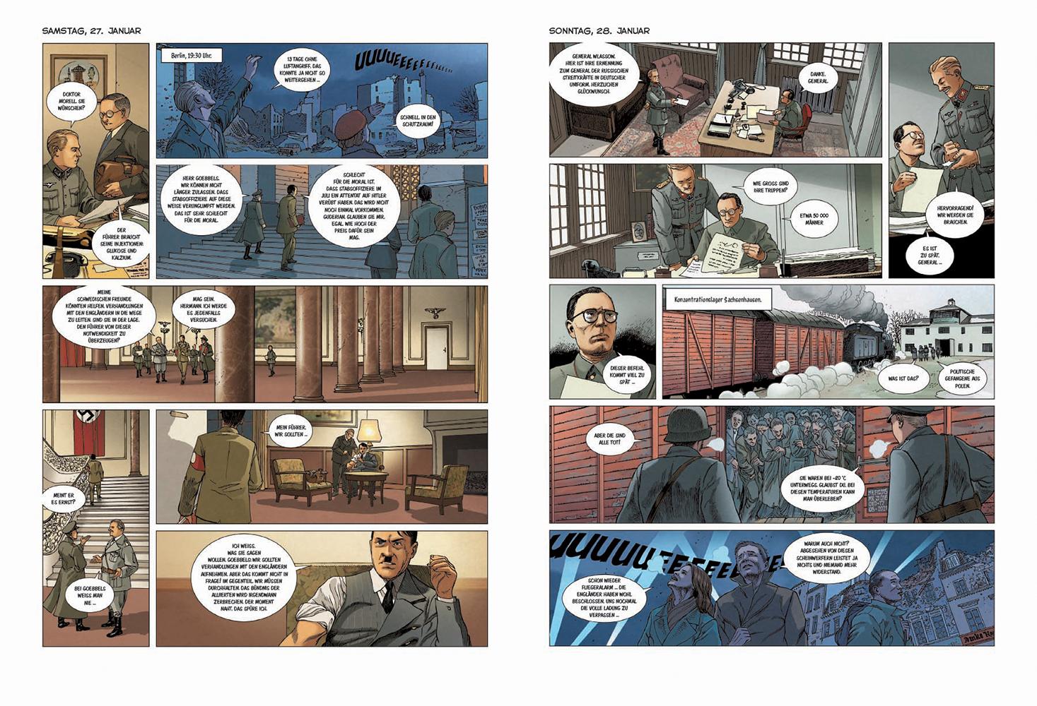 Beispielinhalt (Bild) Die letzten 100 Tage Hitlers