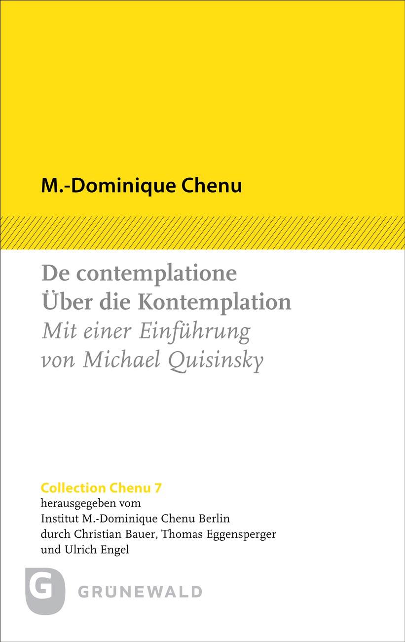 Vorderes Coverbild De contemplatione / Über die Kontemplation