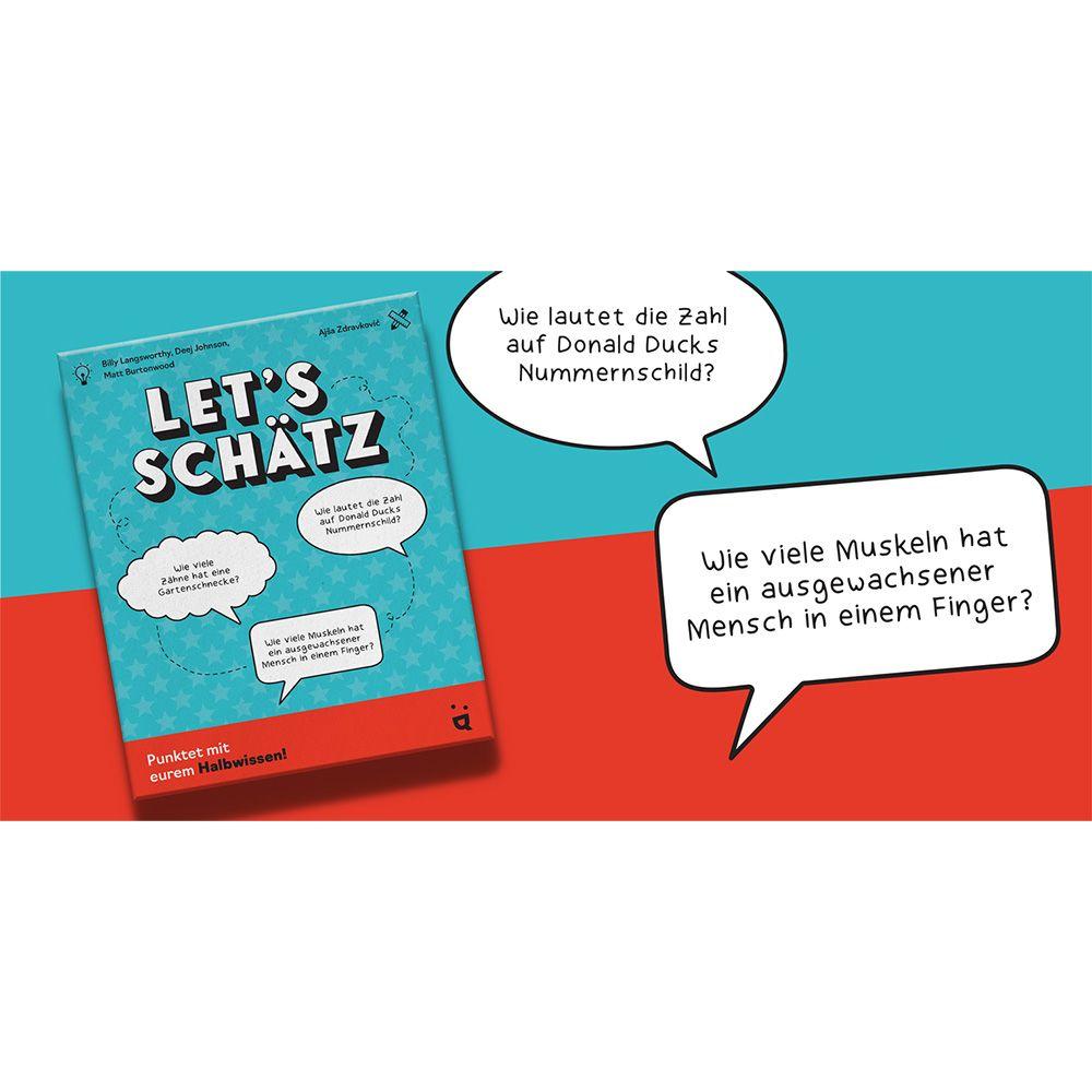 Beispielinhalt (Bild) Let's Schätz