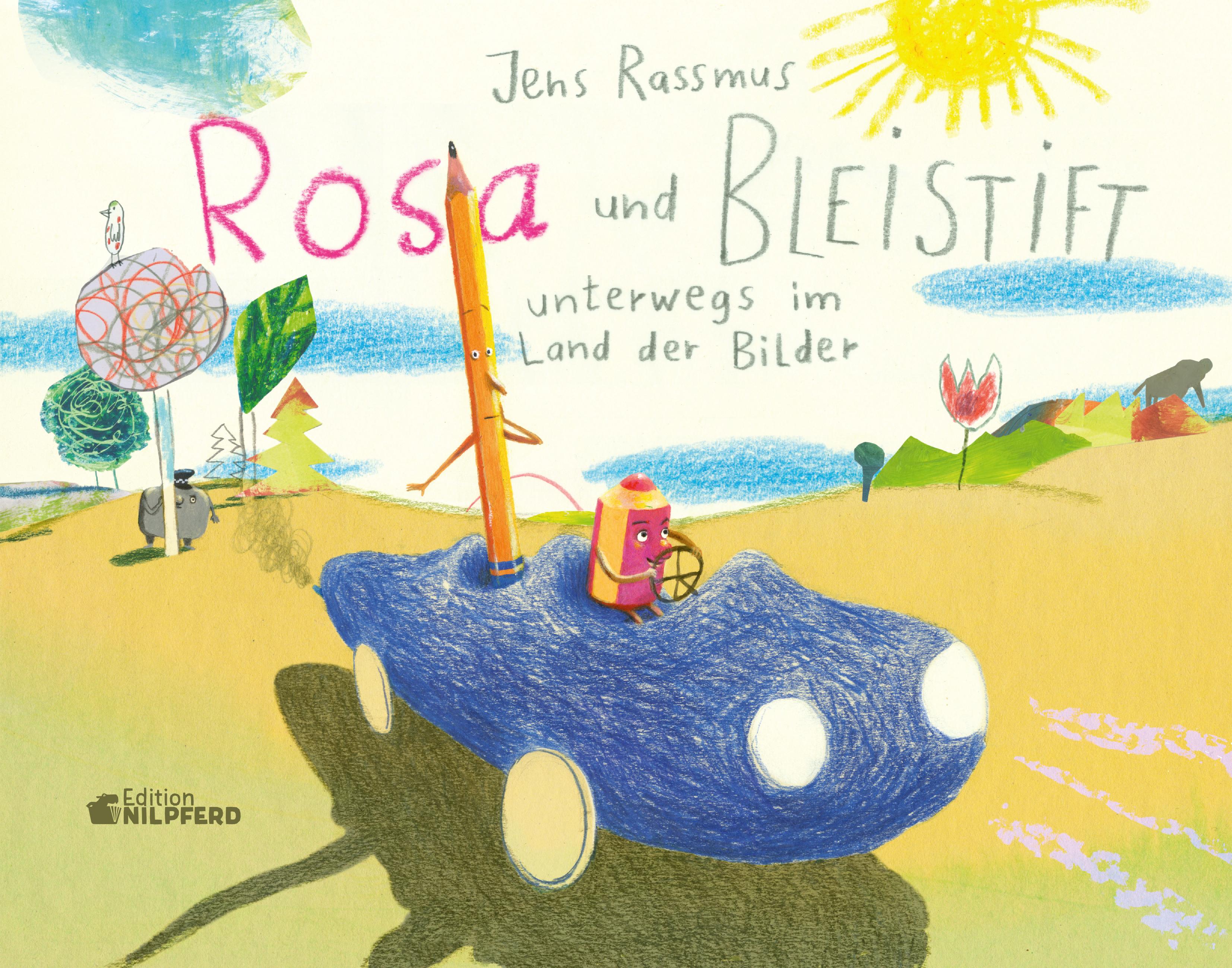 Vorderes Coverbild Rosa und Bleistift - Unterwegs im Land der Bilder