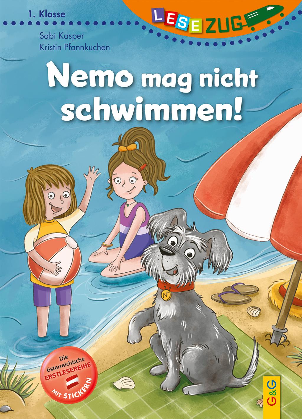 Vorderes Coverbild LESEZUG/1. Klasse: Nemo mag nicht schwimmen