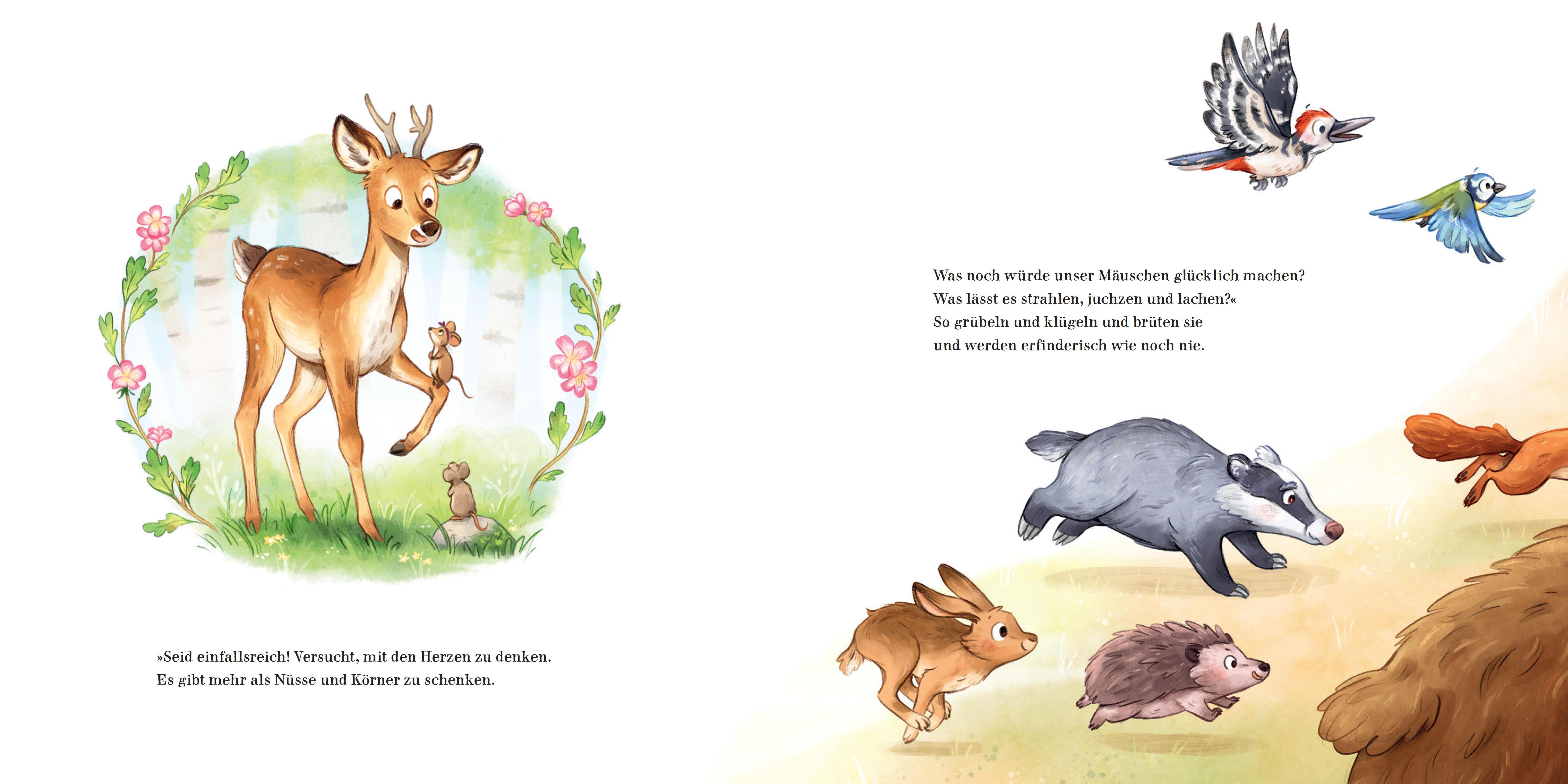 Beispielinhalt (Bild) Mäusekind, es ist so weit, dein großer Tag: Geburtstagszeit!