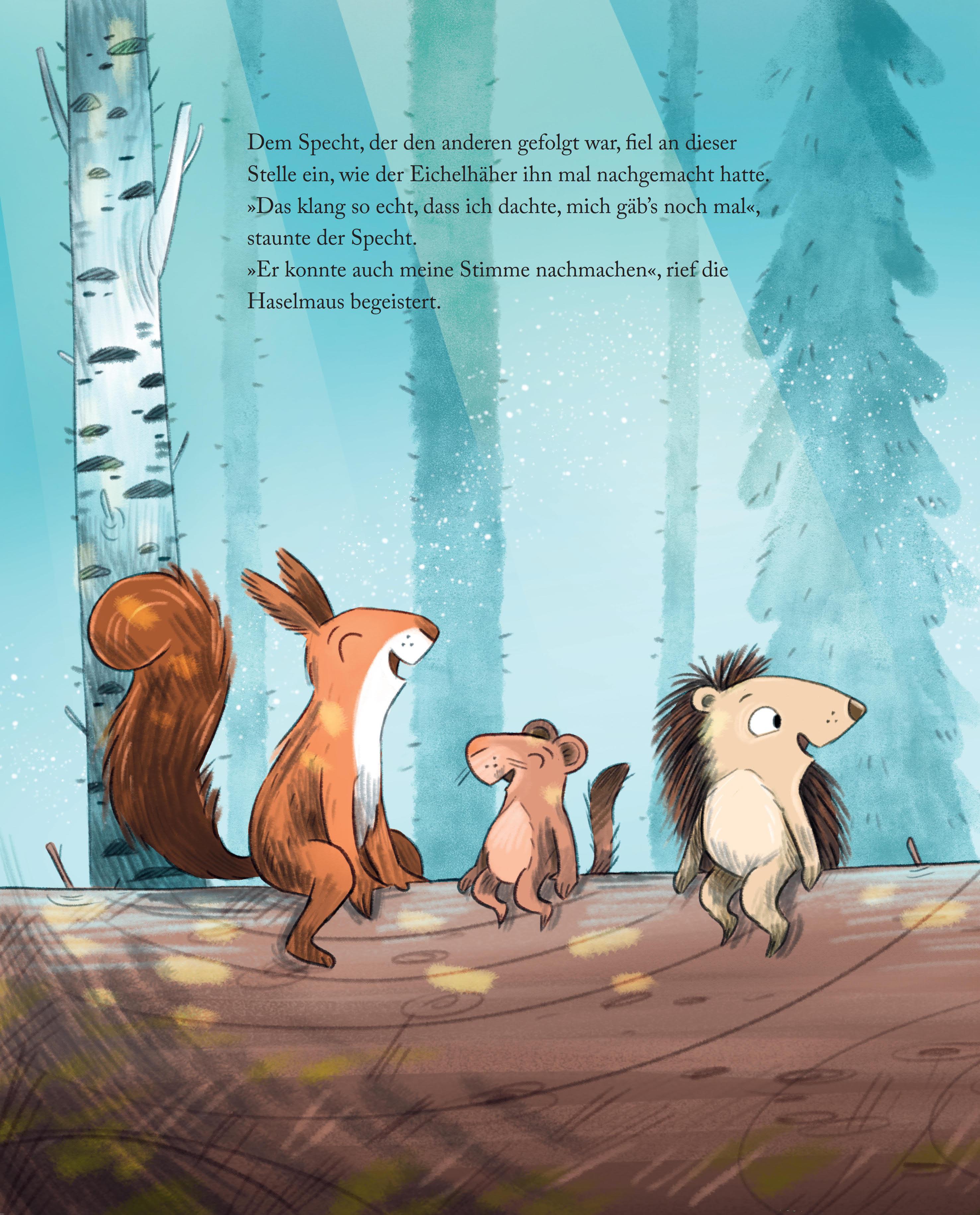 Beispielinhalt (Bild) Weißt du noch? Ein Bilderbuch vom Abschiednehmen