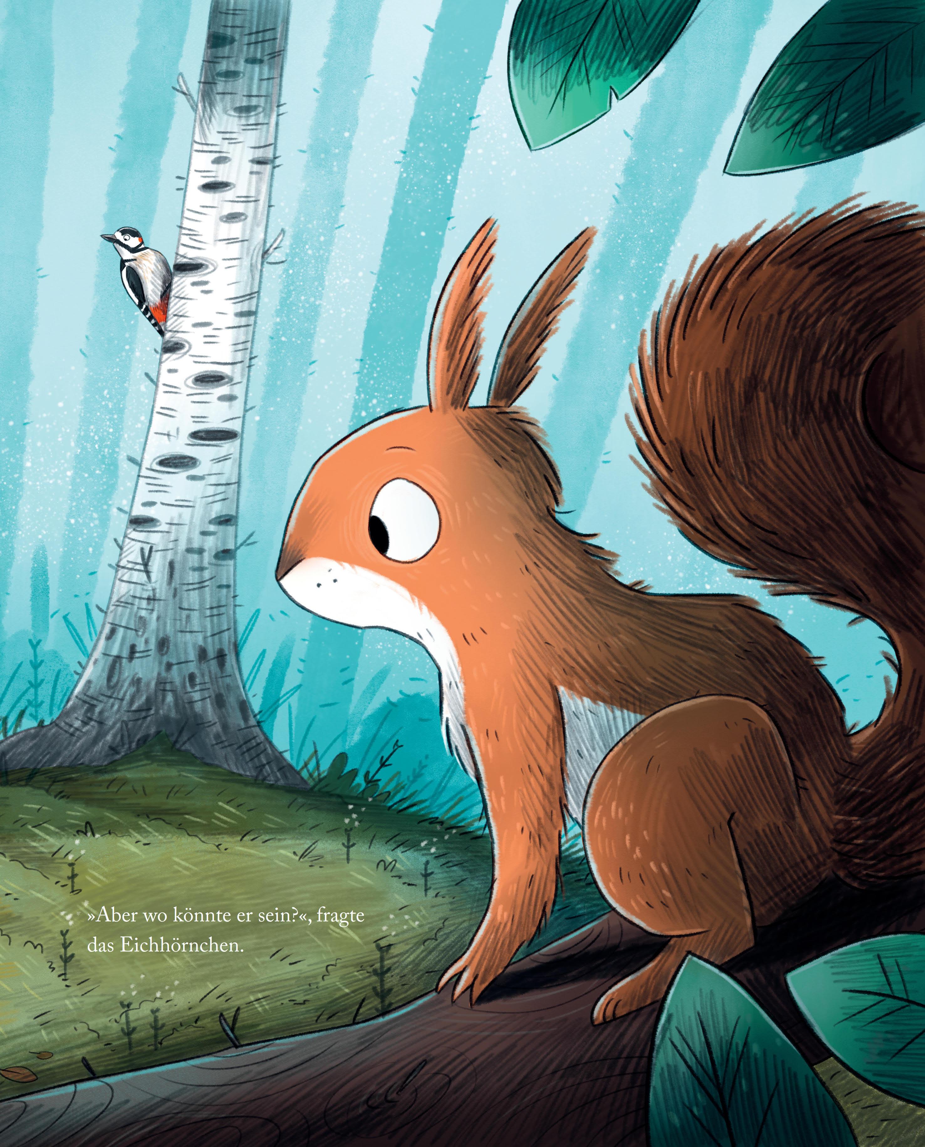 Beispielinhalt (Bild) Weißt du noch? Ein Bilderbuch vom Abschiednehmen