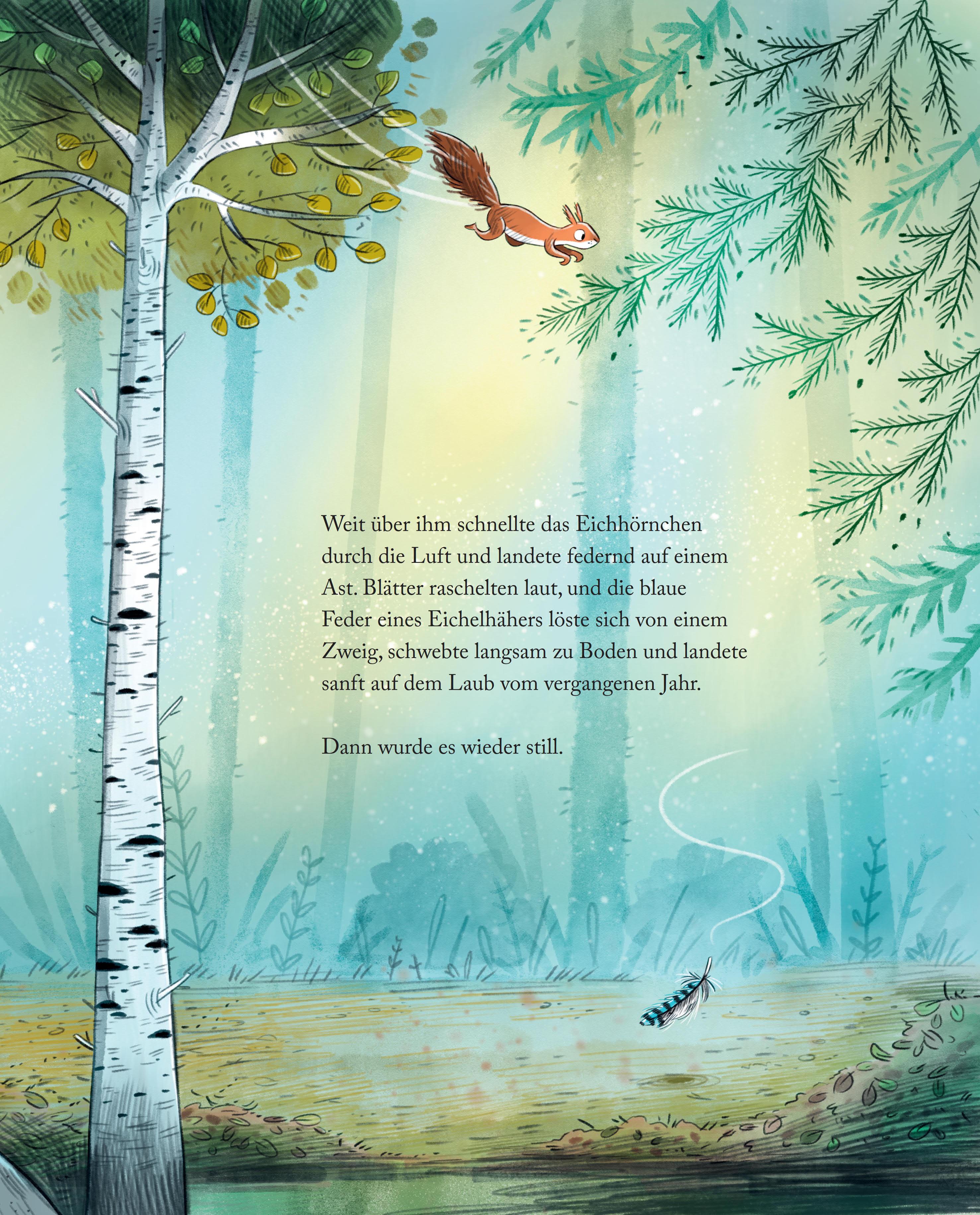 Beispielinhalt (Bild) Weißt du noch? Ein Bilderbuch vom Abschiednehmen