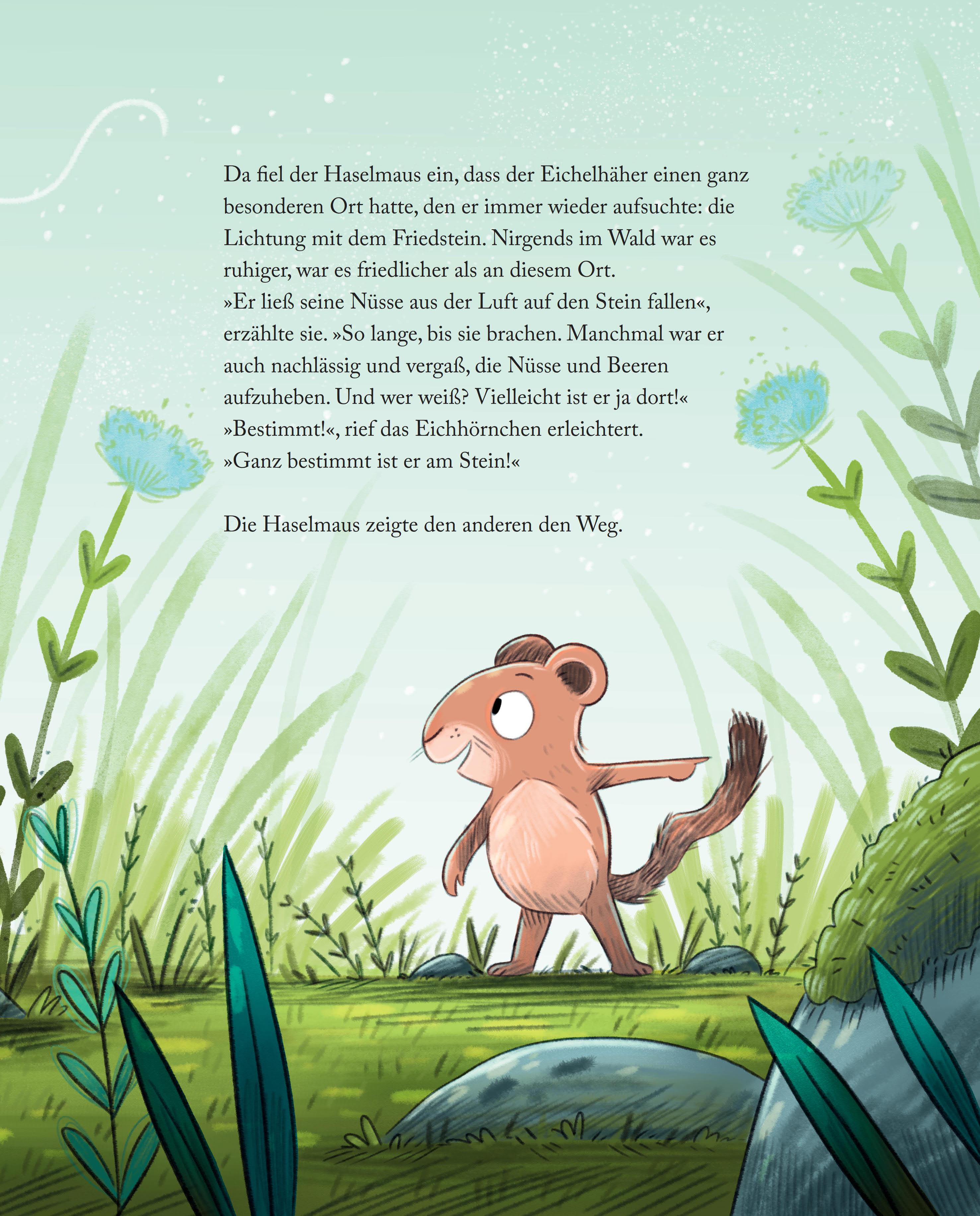 Beispielinhalt (Bild) Weißt du noch? Ein Bilderbuch vom Abschiednehmen