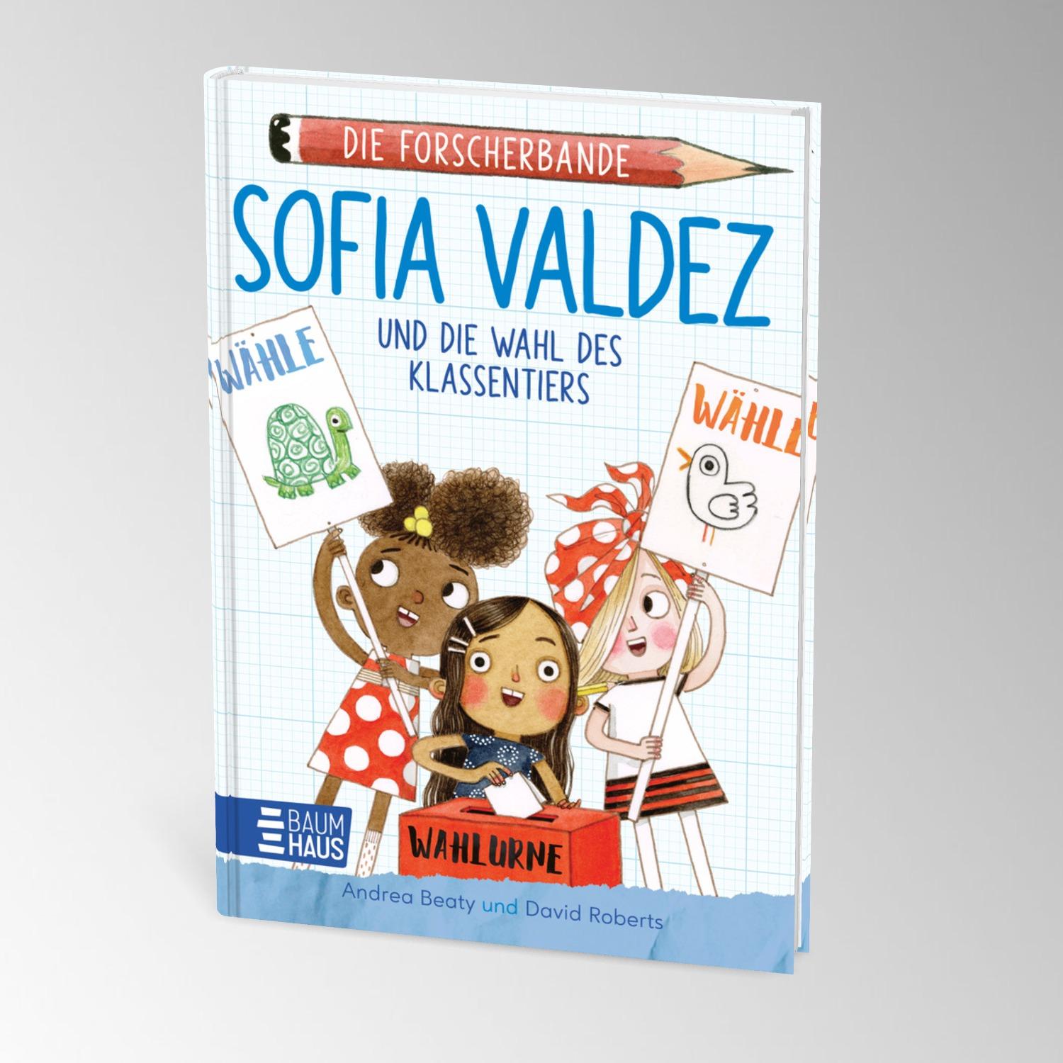 Beispielinhalt (Bild) Die Forscherbande - Sofia Valdez und die Wahl des Klassentiers