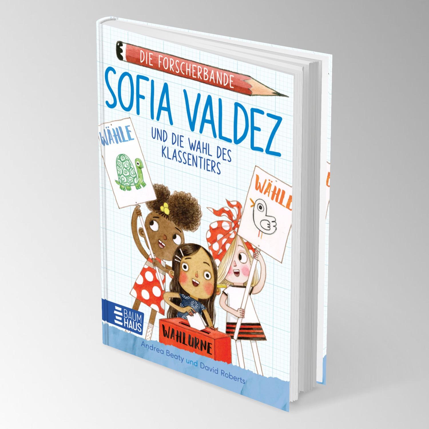 Beispielinhalt (Bild) Die Forscherbande - Sofia Valdez und die Wahl des Klassentiers