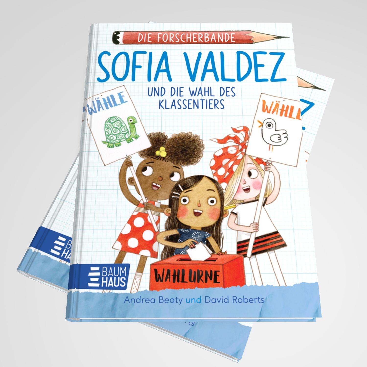 Beispielinhalt (Bild) Die Forscherbande - Sofia Valdez und die Wahl des Klassentiers