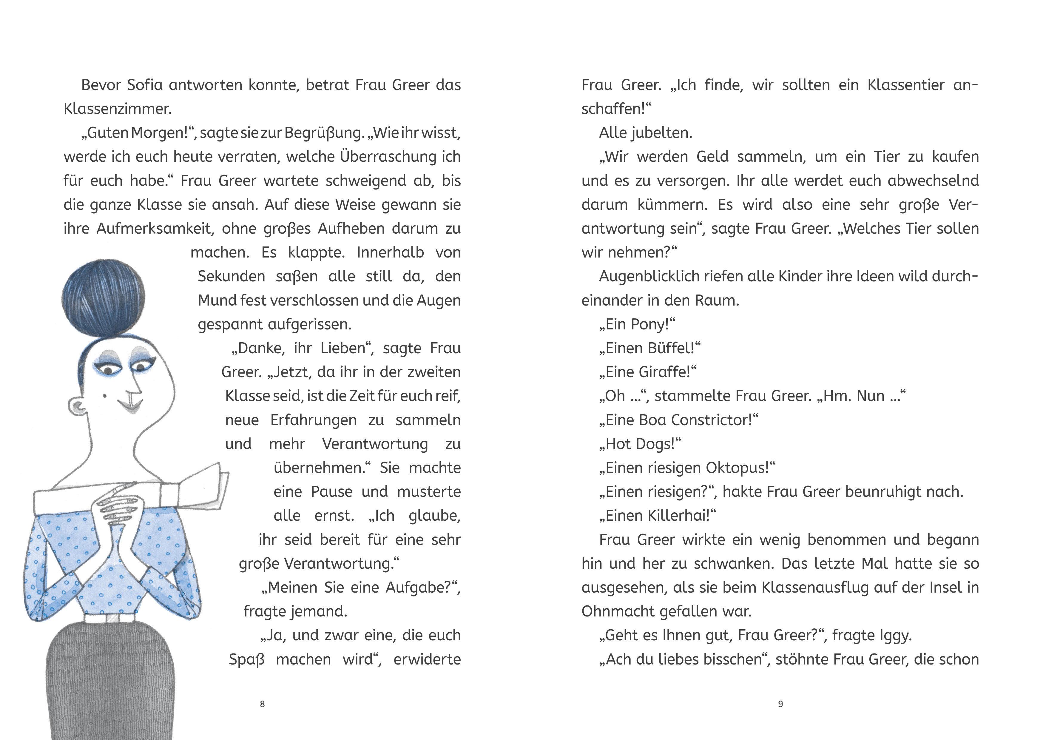 Beispielinhalt (Bild) Die Forscherbande - Sofia Valdez und die Wahl des Klassentiers